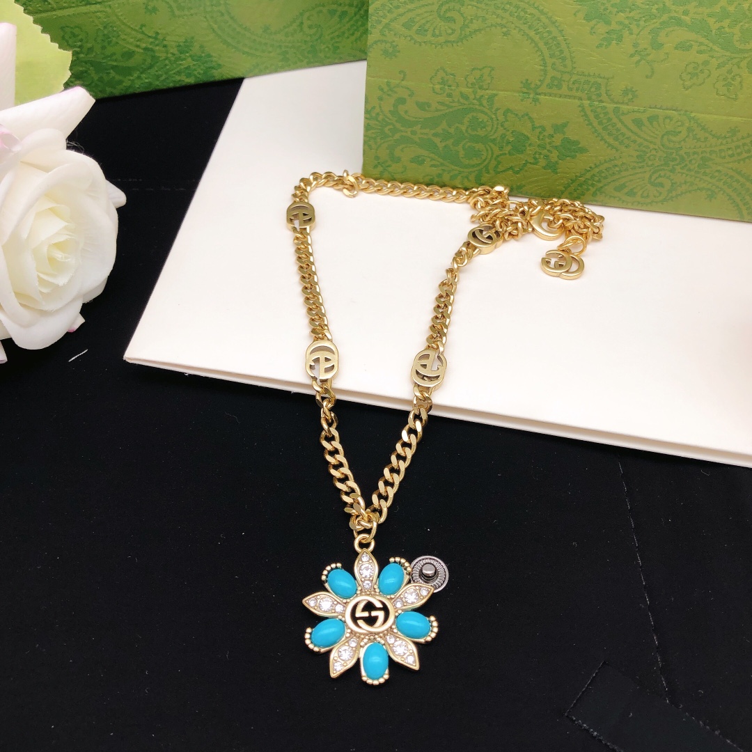 【2026】【GUCCI】ネックレス、新しいネックレス万能シンプルファッションオーナメント-BRAND OFF