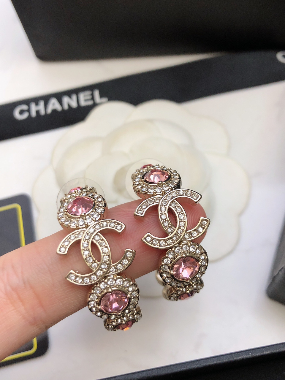 【CHANEL】 シャネル   ファッションスタイルのイヤリング-BRAND OFF