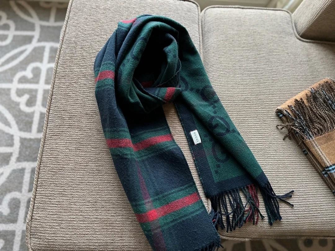 【2026】【GUCCI グッチ】スカーフ190*33CM-BRAND OFF