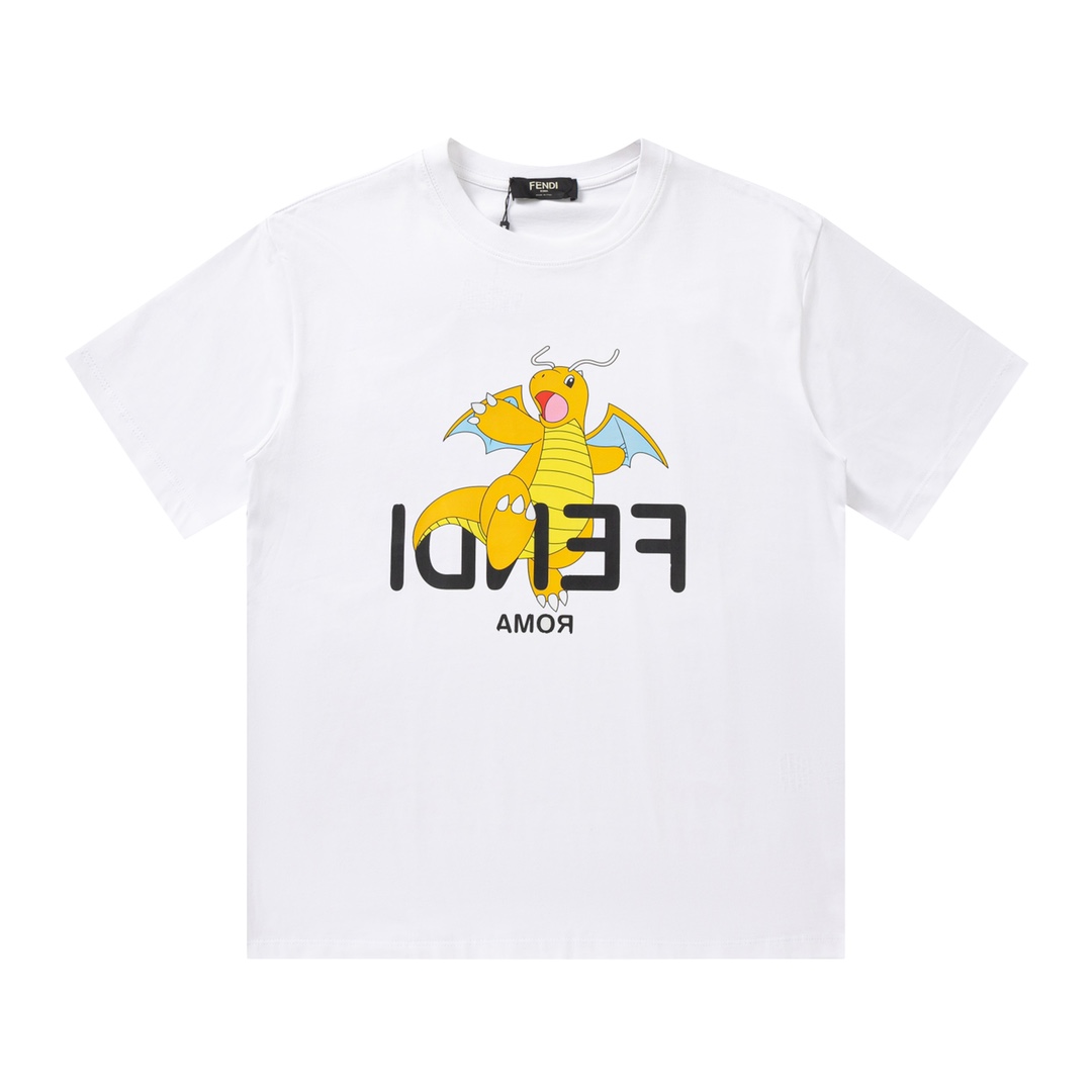 【2026】【FENDI公式旗艦店】フェンディ  Tシャツ ご好評に付き再入荷！-BRAND OFF