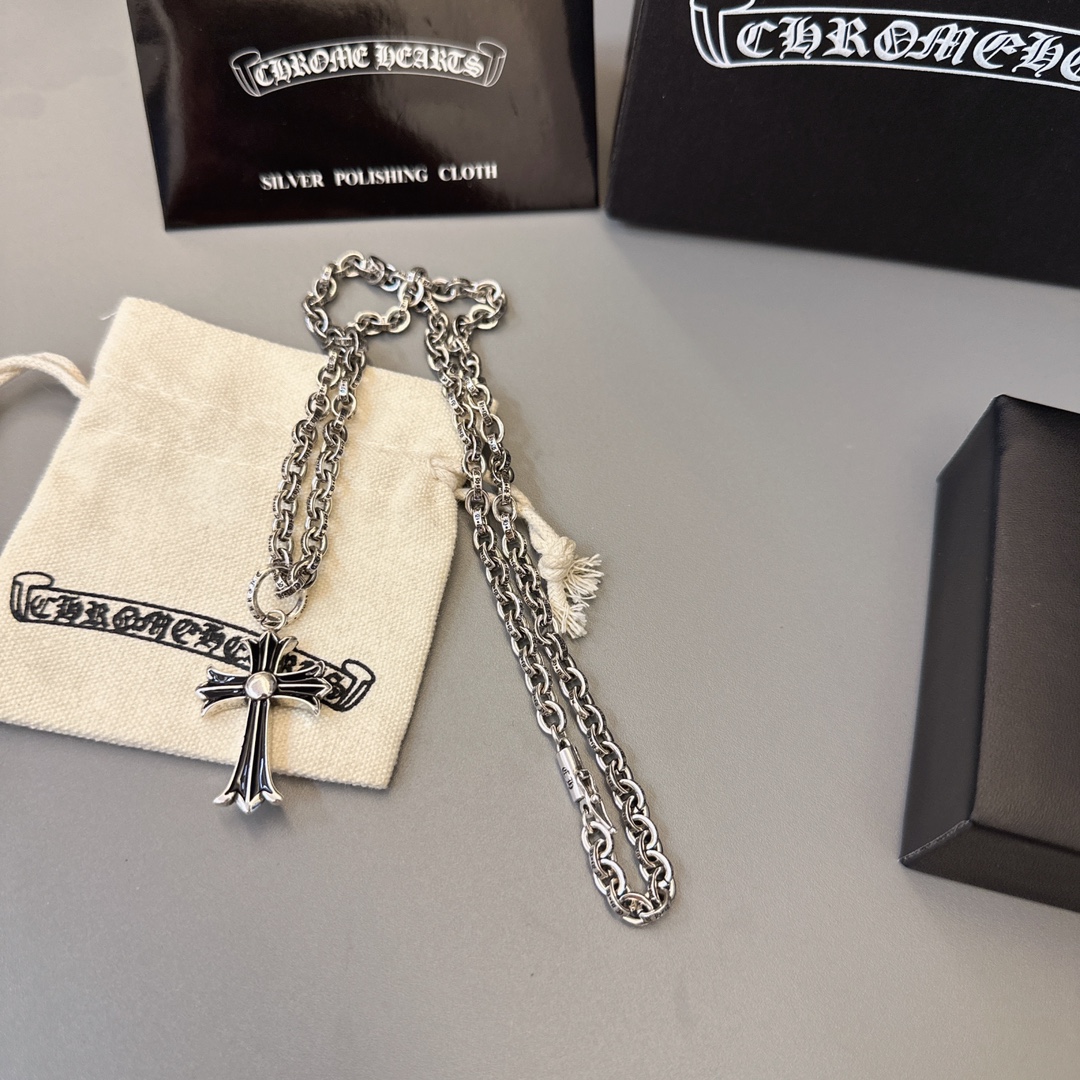 【2026】【CHROME HEARTS】ネックレス、新しいネックレス万能シンプルファッションオーナメント240812-BRAND OFF
