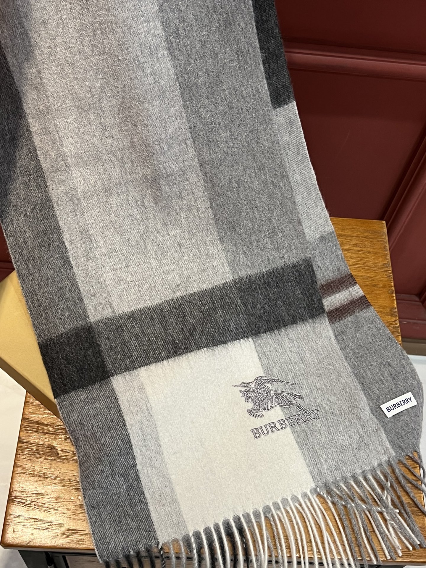 【BURBERRY  バーバリー】スカーフ32*180CM  241108-BRAND OFF