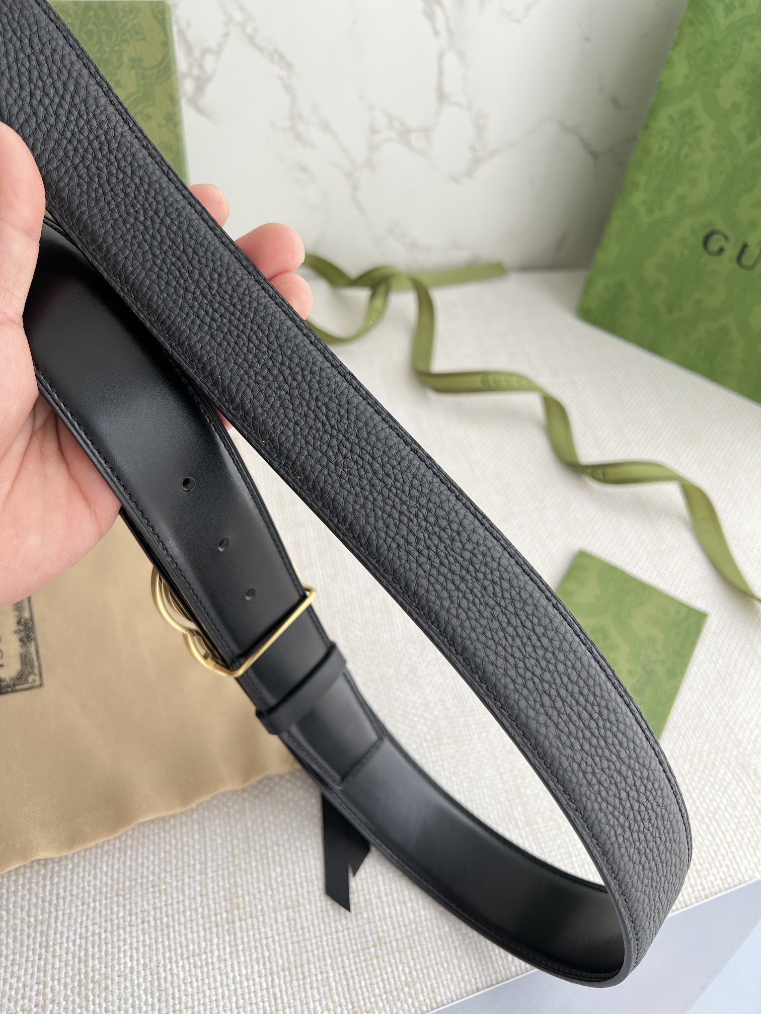 【GUCCI】(クッチ) 3.8cm   ベルト メンズ-BRAND OFF