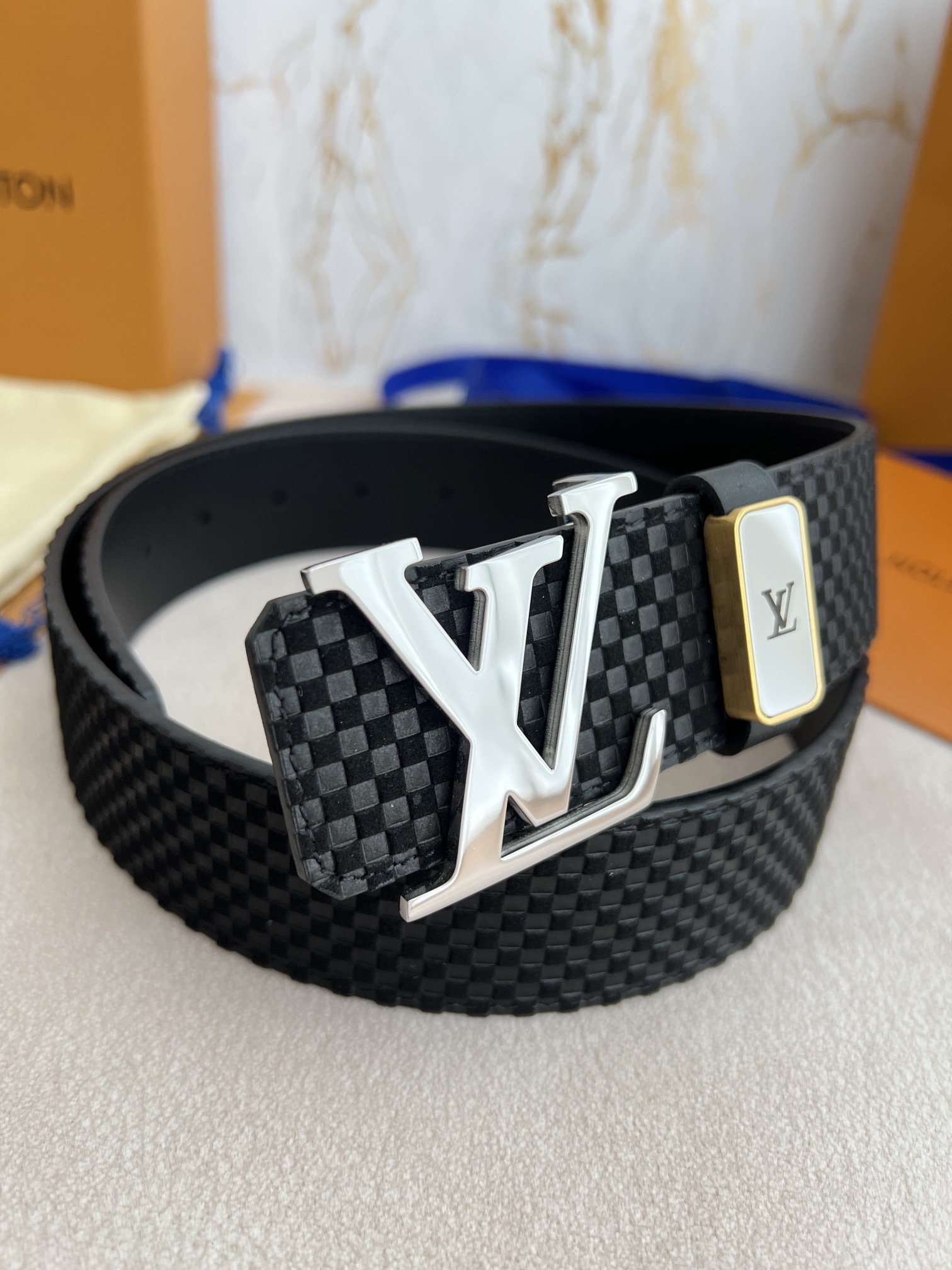 【2026】【LOUIS VUITTON】(ルイヴィトン) 4.0cm   ベルト メンズ-BRAND OFF
