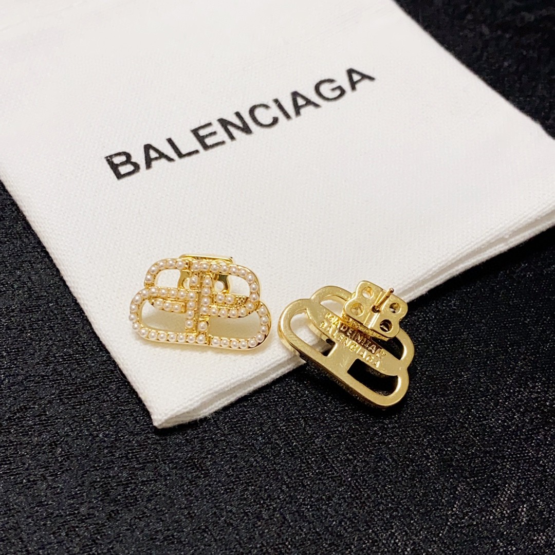 【2026】【BALENCIAGA】バレンシアガ    ファッションスタイルのイヤリング-BRAND OFF
