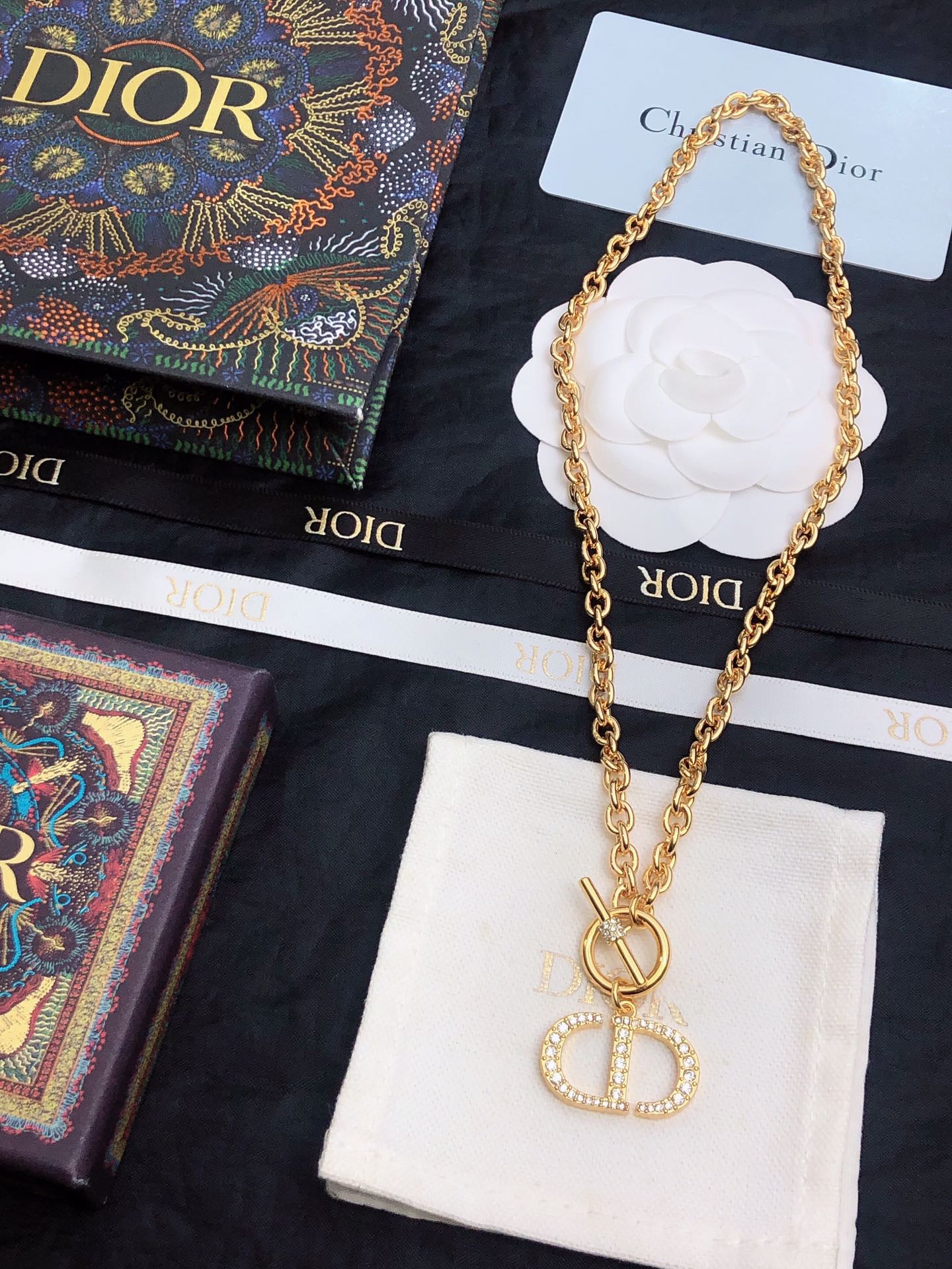 【2026】【DIOR】ディオール 、新しいネックレス万能シンプルファッションオーナメント-BRAND OFF