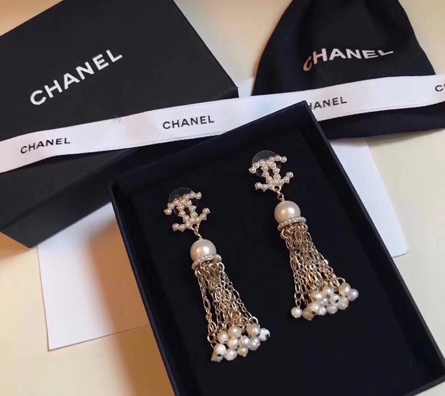 【CHANEL 】 シャネル   ファッションスタイルのイヤリング-BRAND OFF