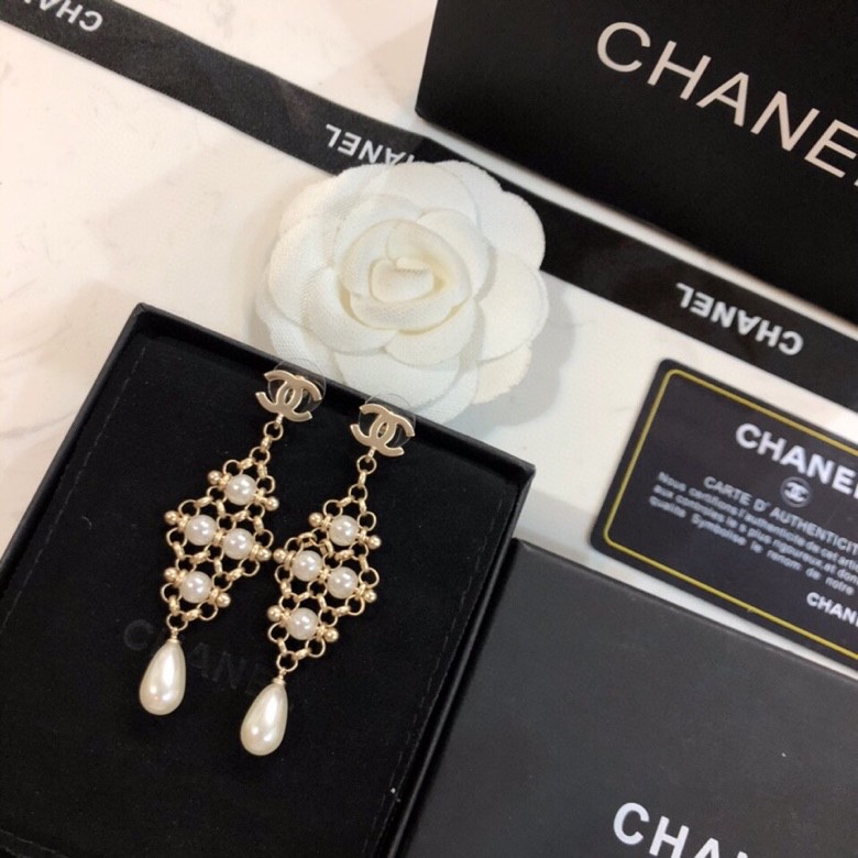 【CHANEL 】 シャネル   ファッションスタイルのイヤリング-BRAND OFF