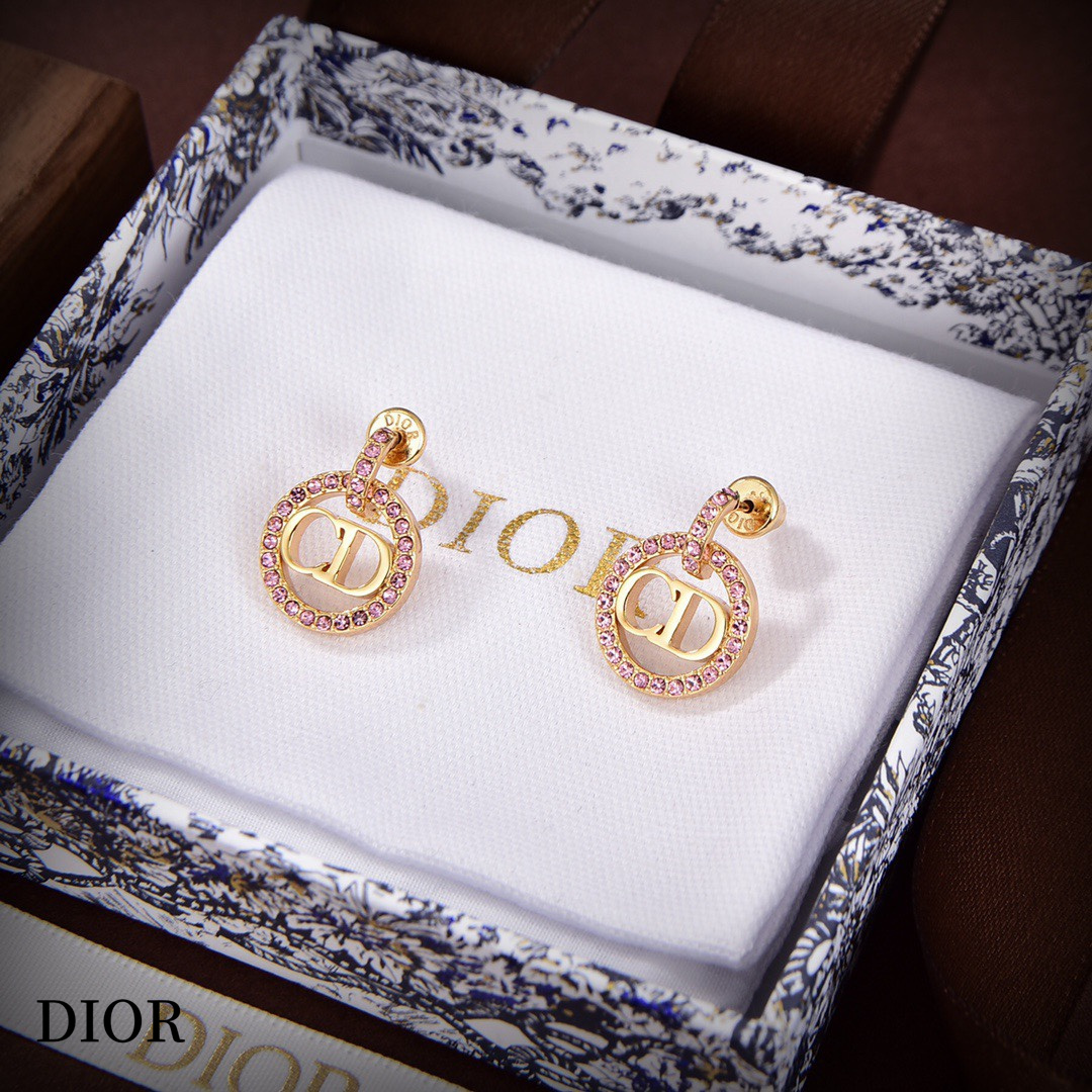 【2026】【DIOR】ディオール  ファッションスタイルのイヤリング-BRAND OFF