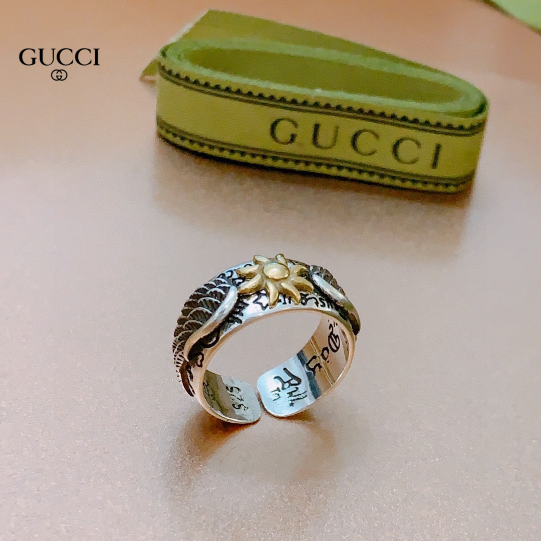 【GUCCI】クッチ  指輪-BRAND OFF