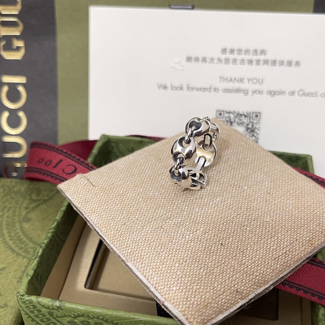 【GUCCI】クッチ  指輪-BRAND OFF