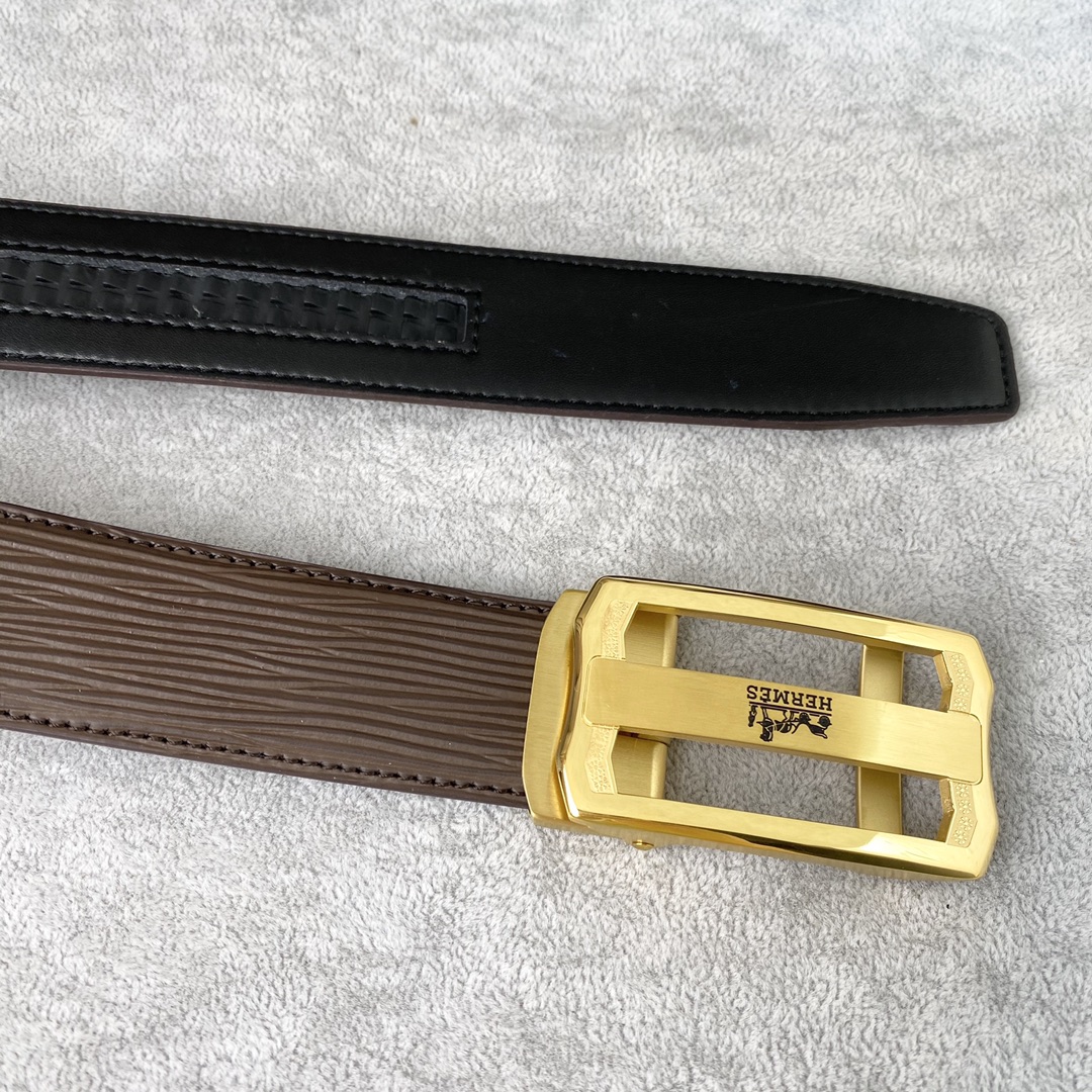 【HERMES】(エルメス) 3.5cm   ベルト メンズ-BRAND OFF