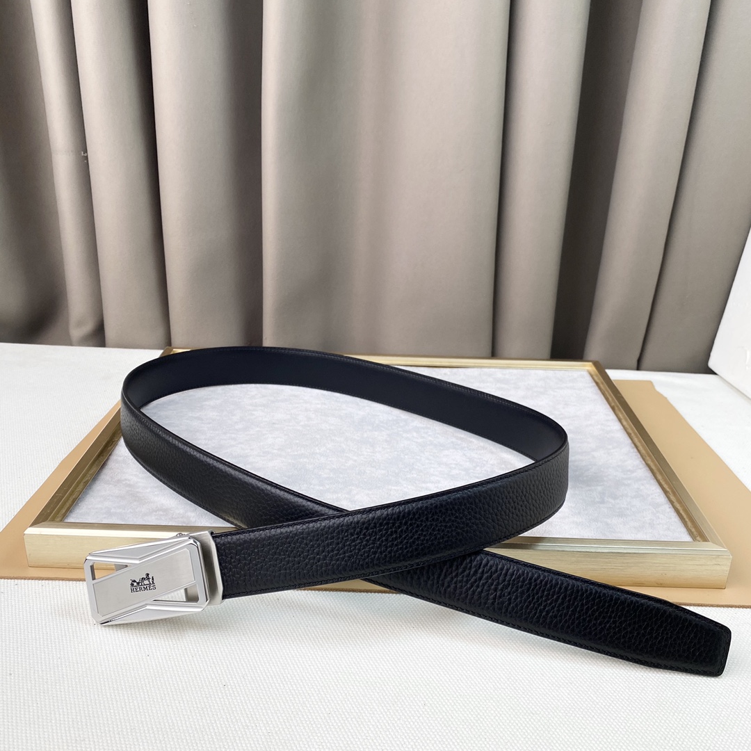 【HERMES】(エルメス) 3.5cmベルト メンズ-BRAND OFF