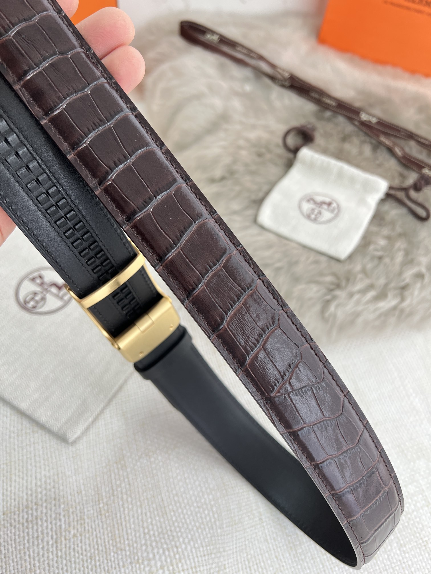 【2026】【HERMES】(エルメス) 3.5cmベルト メンズ-BRAND OFF