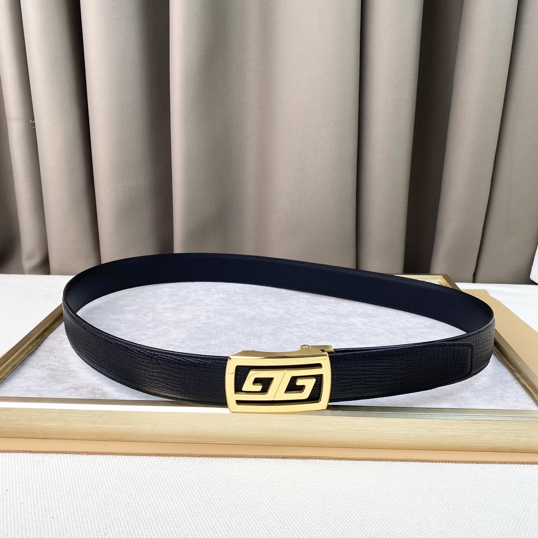 【GIVENCHY】(ジバンシー) 3.5cmベルト メンズ-BRAND OFF