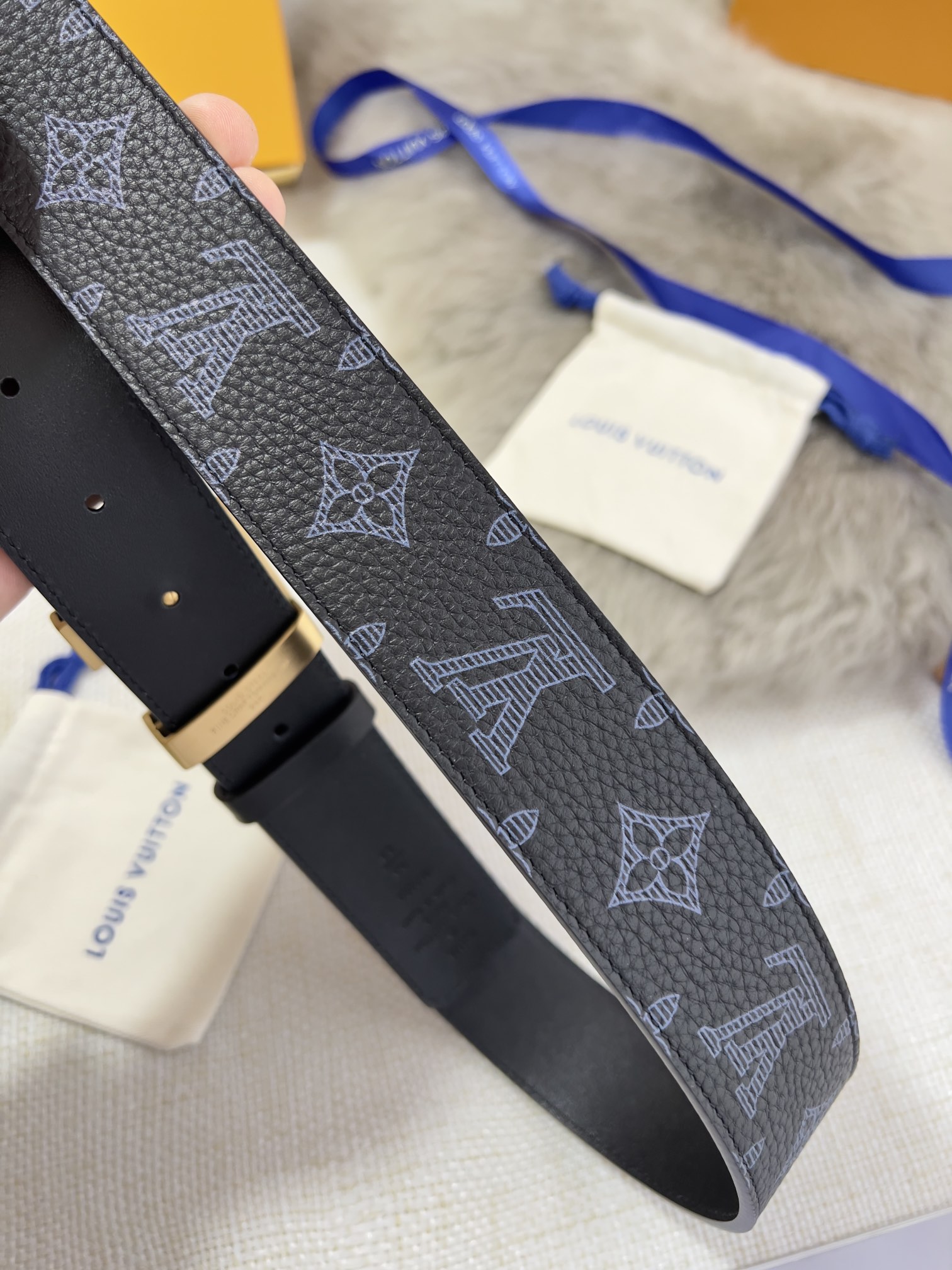 【2026】【LOUIS VUITTON】(ルイヴィトン) 3.8cmベルト メンズ-BRAND OFF
