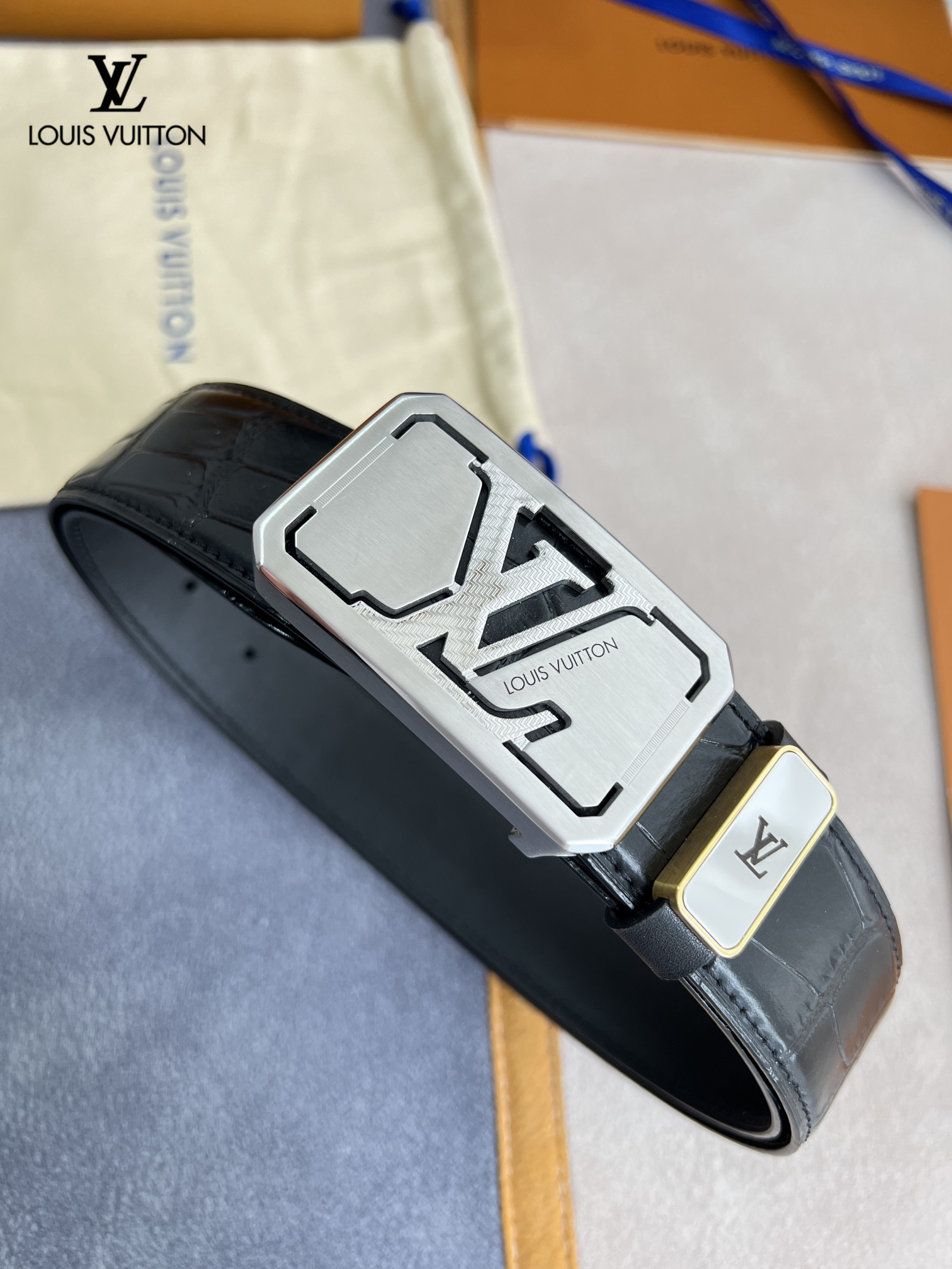 【2026】【LOUIS VUITTON】(ルイヴィトン) 3.8cmベルト メンズ-BRAND OFF