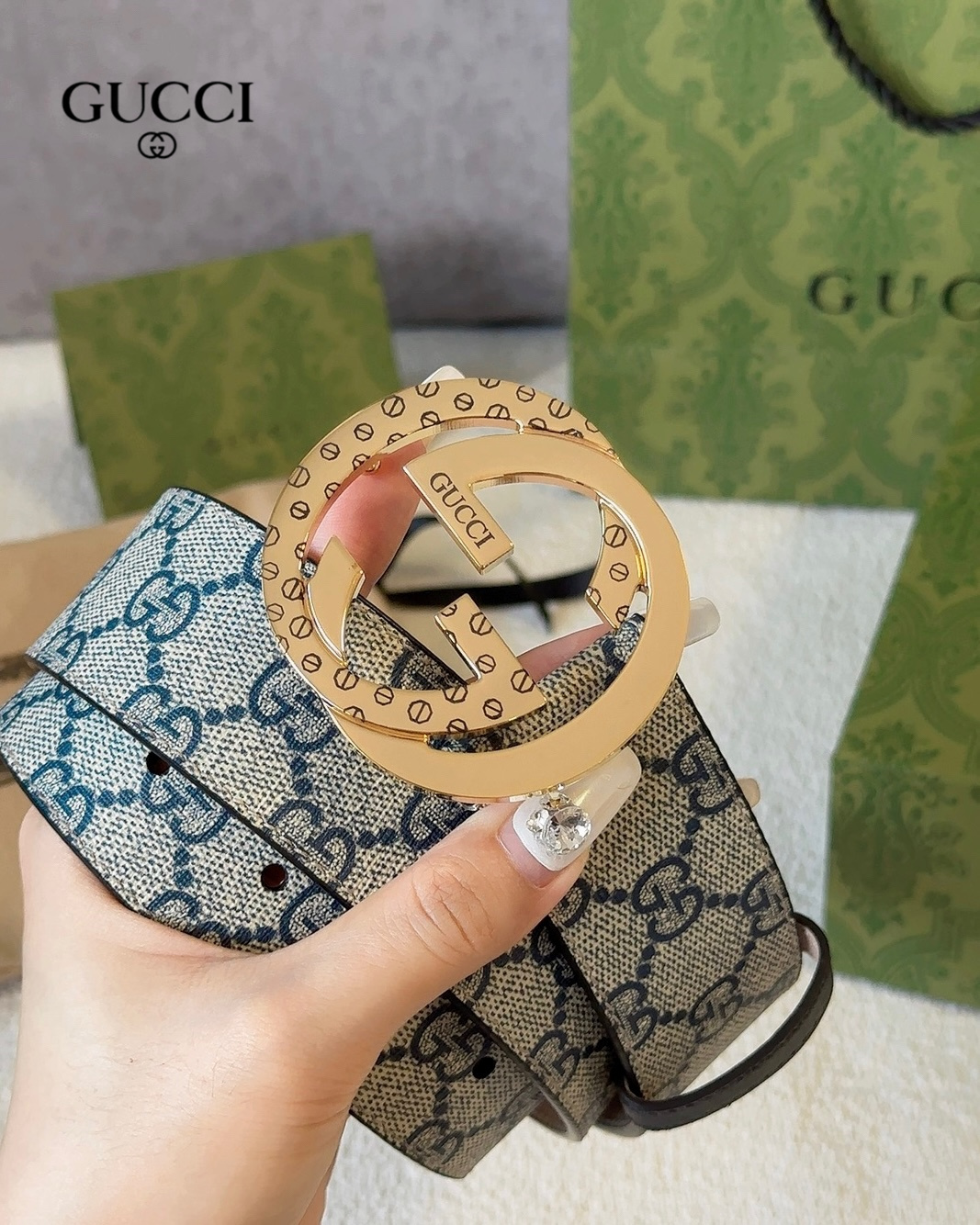 【2026】【GUCCI】(クッチ) 4cmベルト メンズ-BRAND OFF