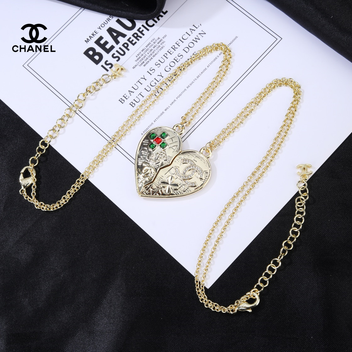 【2026】【CHANEL】ネックレス、新しいネックレス万能シンプルファッションオーナメント-BRAND OFF