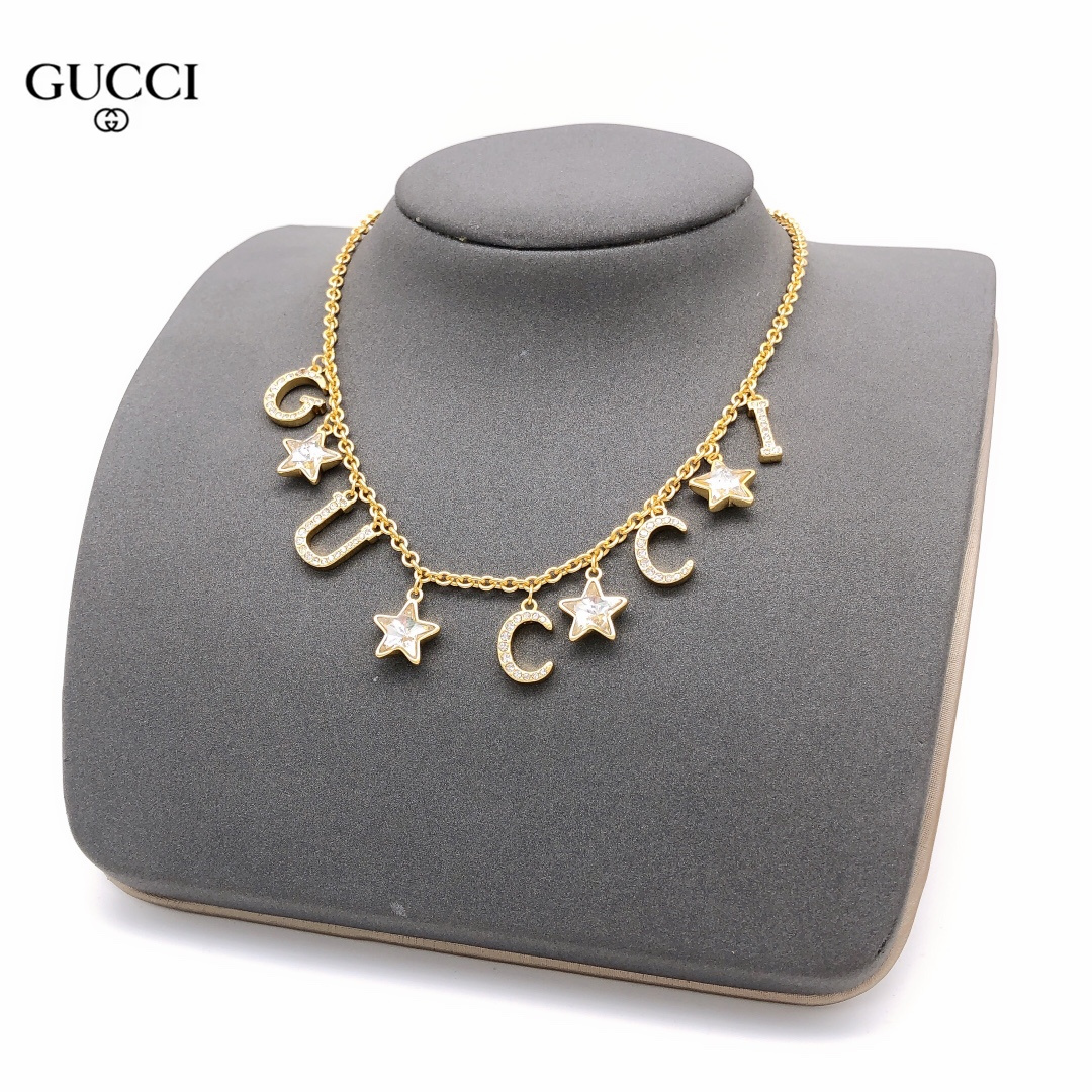 【GUCCI 】ネックレス、新しいネックレス万能シンプルファッションオーナメント-BRAND OFF