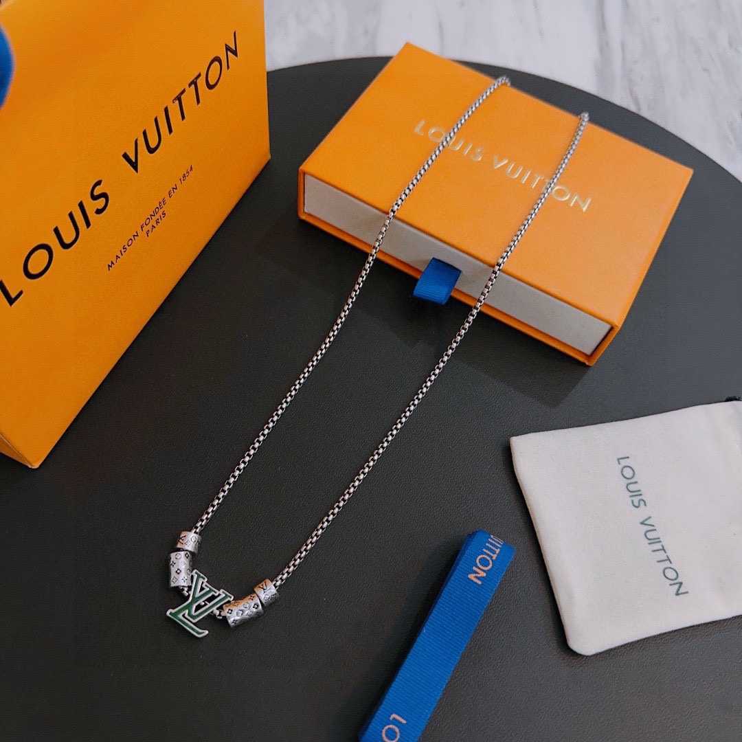 【2026】【LOUIS VUITTON】ネックレス、新しいネックレス万能シンプルファッションオーナメント-BRAND OFF