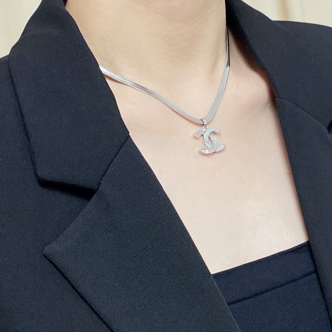 【2026】【CHANEL】ネックレス、新しいネックレス万能シンプルファッションオーナメント-BRAND OFF