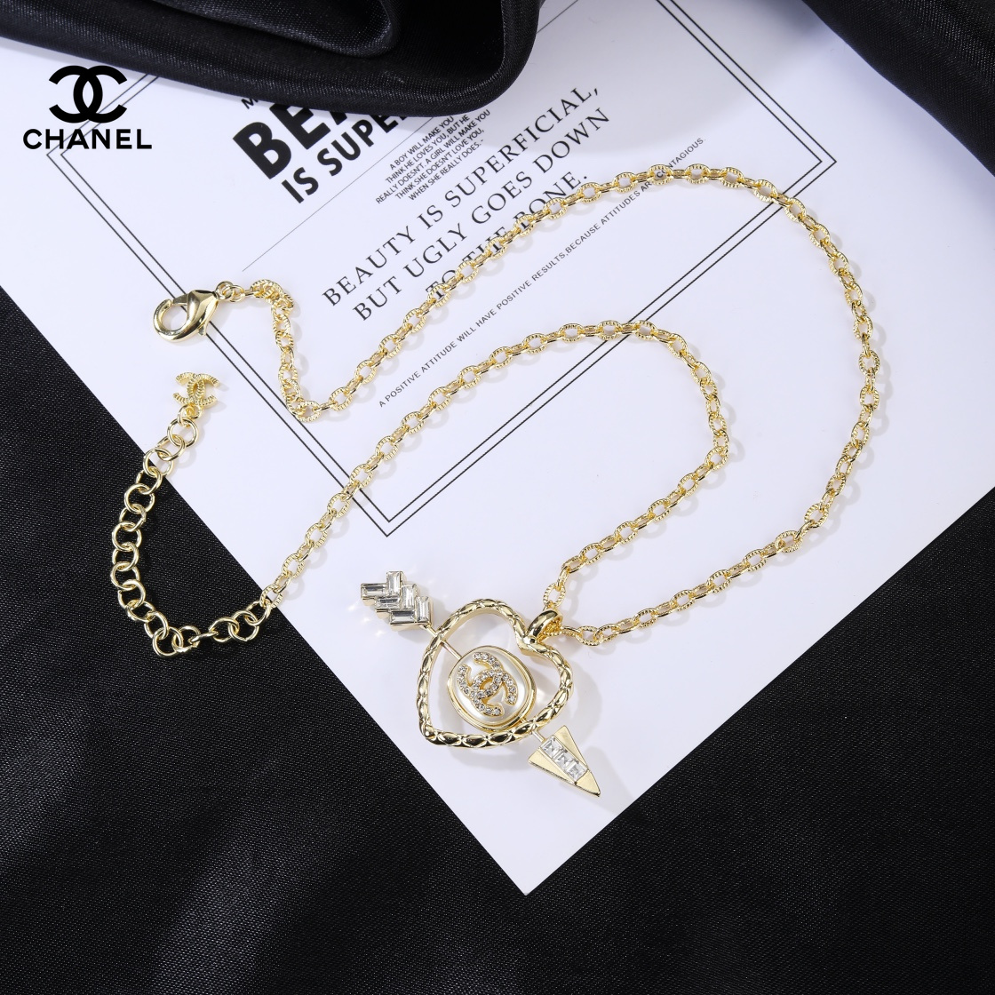 【2026】【CHANEL】ネックレス、新しいネックレス万能シンプルファッションオーナメント-BRAND OFF
