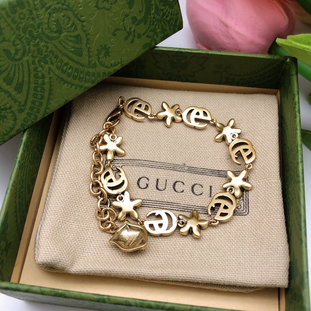 【GUCCI】ブレスレット、ファッションシンプルなスタイル-BRAND OFF