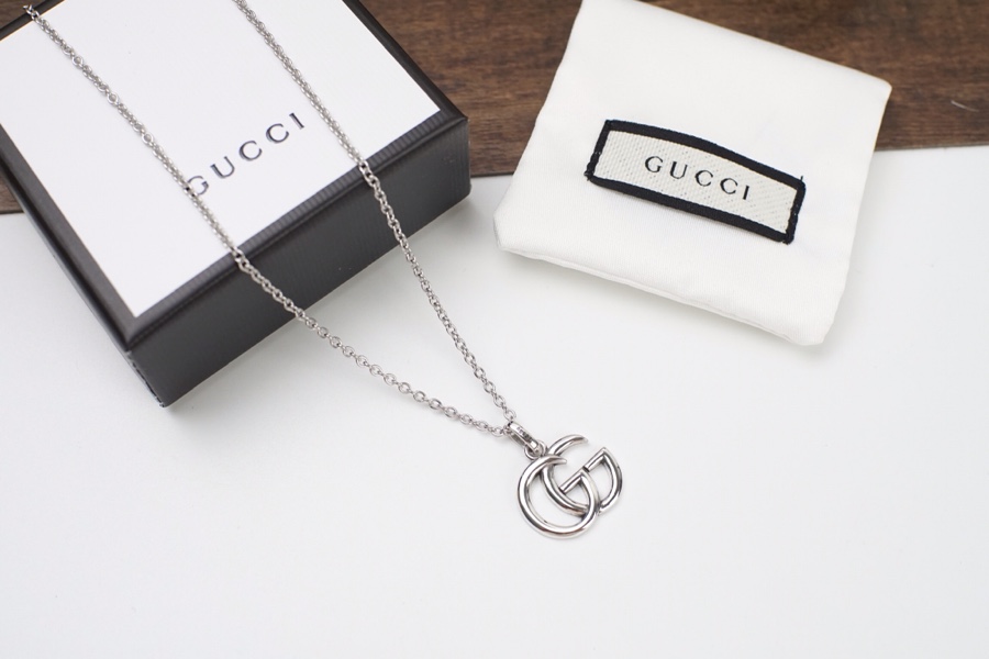 【GUCCI】ネックレス、新しいネックレス万能シンプルファッションオーナメント-BRAND OFF
