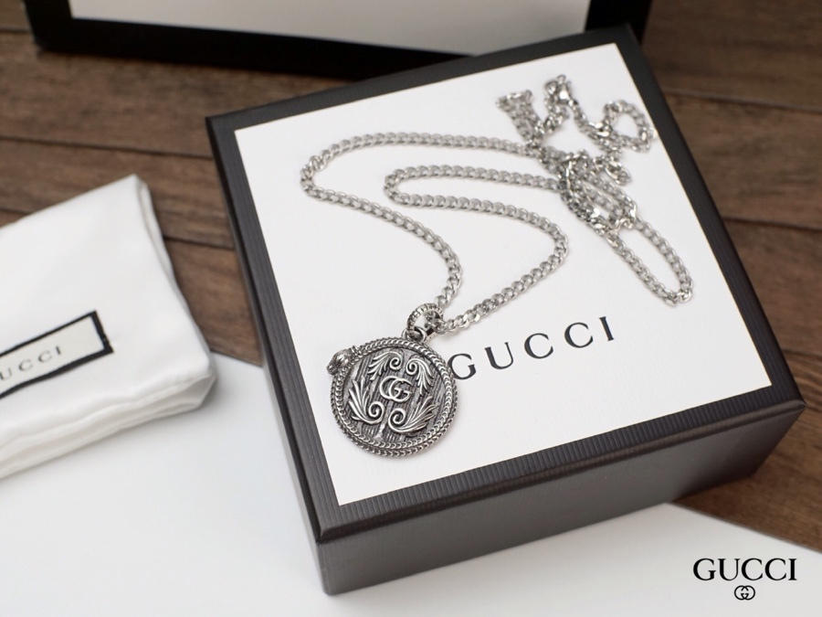 【GUCCI】ネックレス、新しいネックレス万能シンプルファッションオーナメント-BRAND OFF