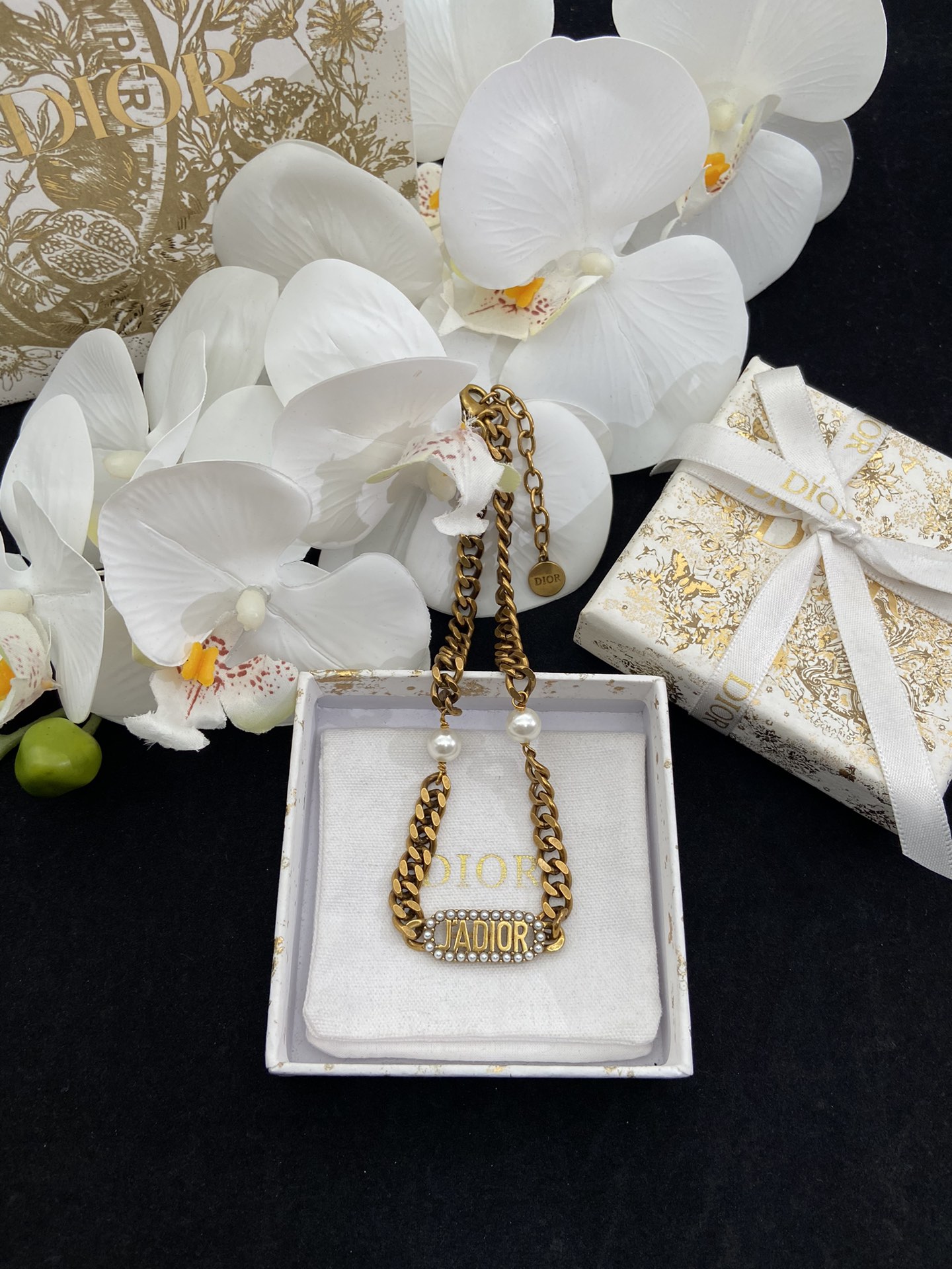 【DIOR】ネックレス、新しいネックレス万能シンプルファッションオーナメント-BRAND OFF