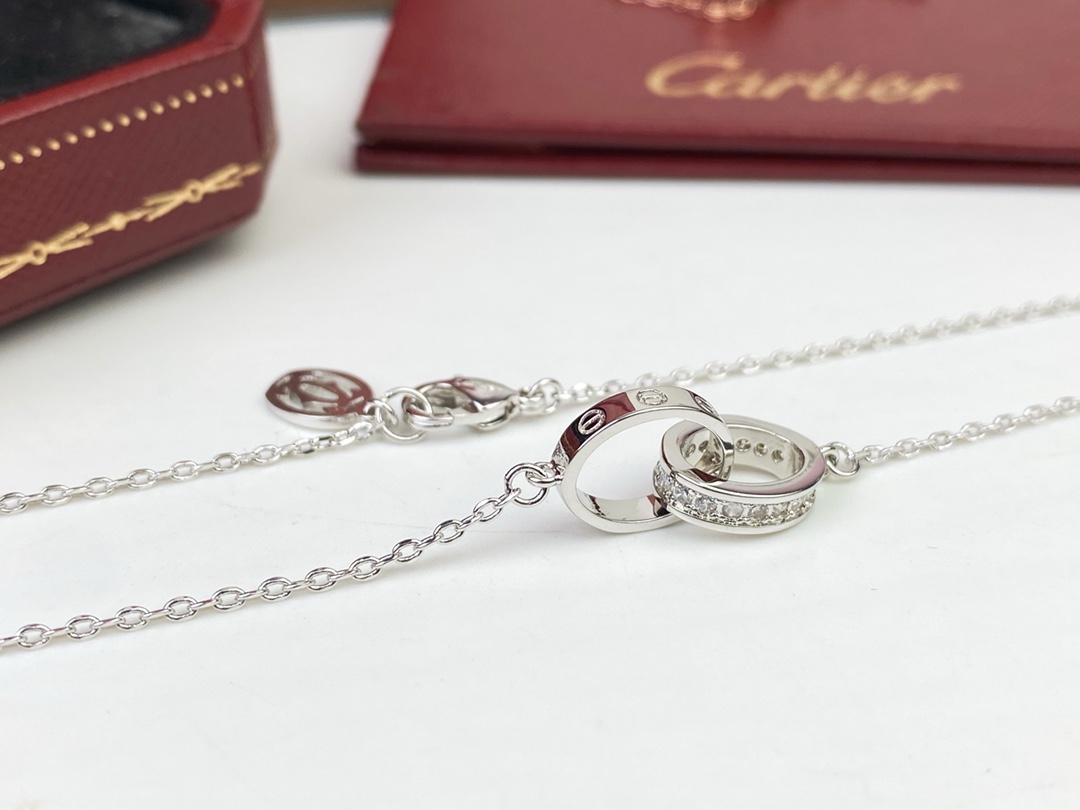 【2026】【CARTIER】ネックレス、新しいネックレス万能シンプルファッションオーナメント-BRAND OFF