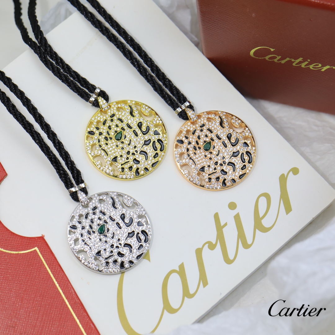 【CARTIER】ネックレス、新しいネックレス万能シンプルファッションオーナメント-BRAND OFF