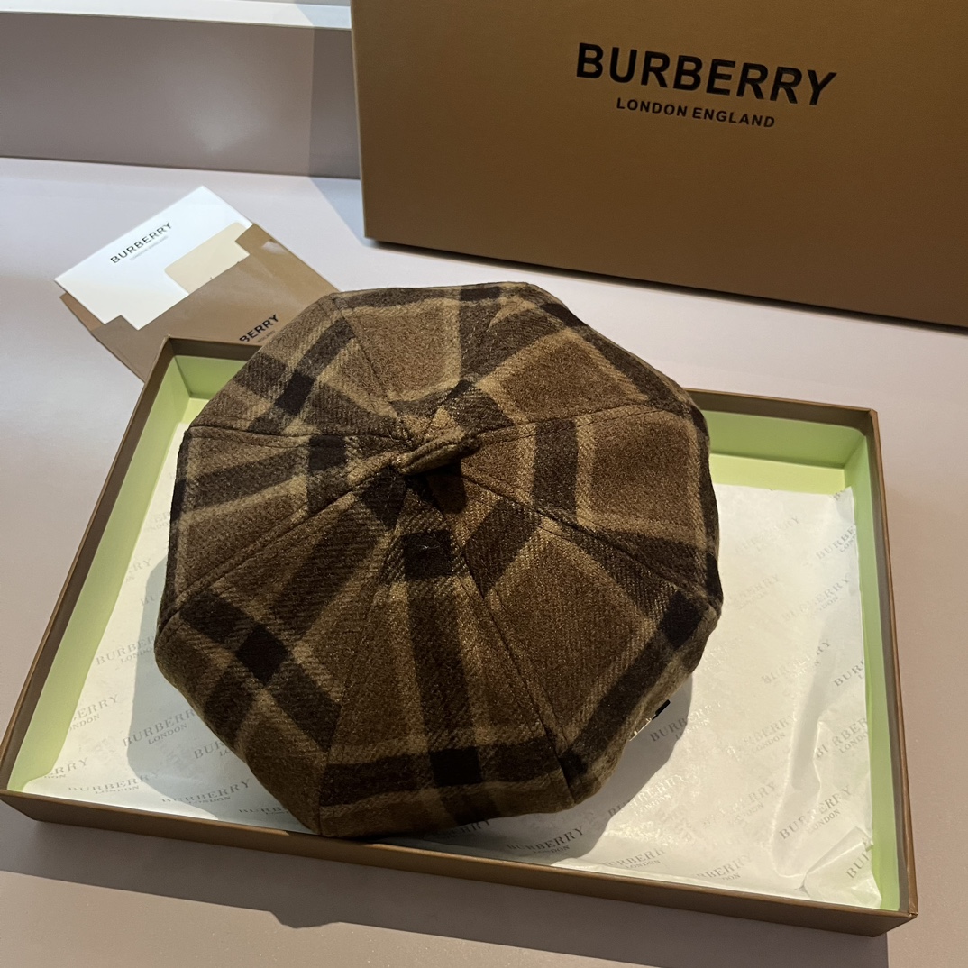 【2026】(BURBERRY) バーバリー ベレー帽-BRAND OFF