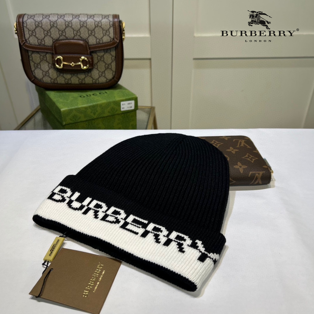 【2026】(BURBERRY) バーバリー ニット帽-BRAND OFF