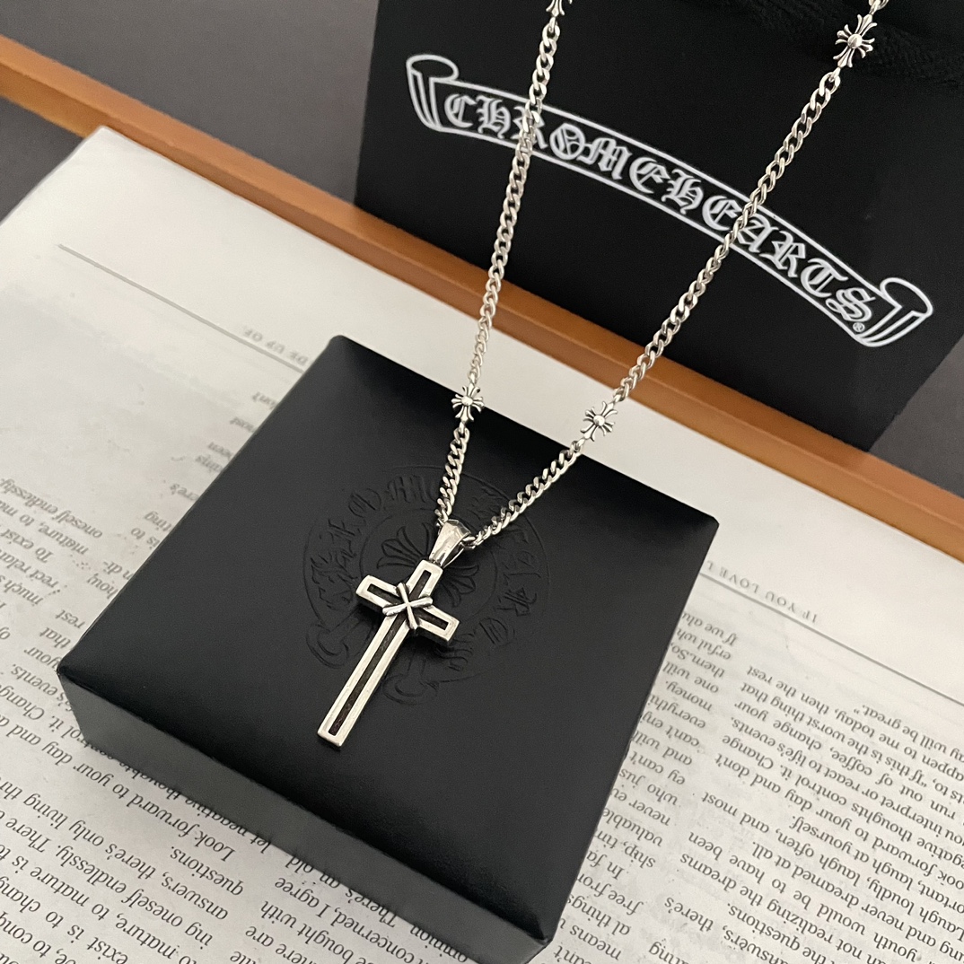 【Chrome Hearts】ネックレス、新しいネックレス万能シンプルファッションオーナメント-BRAND OFF
