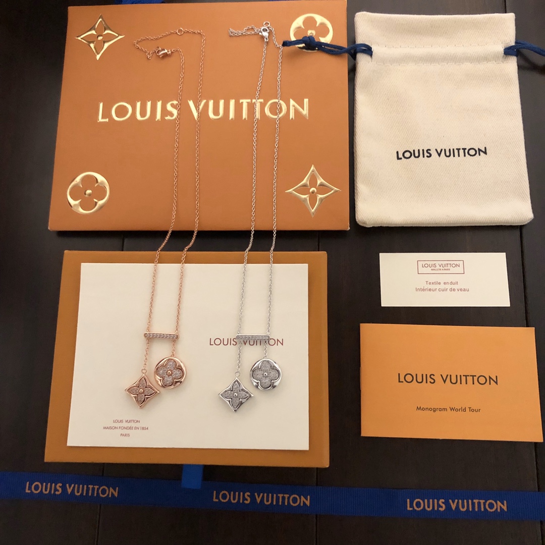 【2026】LV【 LOUIS VUITTON】ネックレス、新しいネックレス万能シンプルファッションオーナメント-BRAND OFF