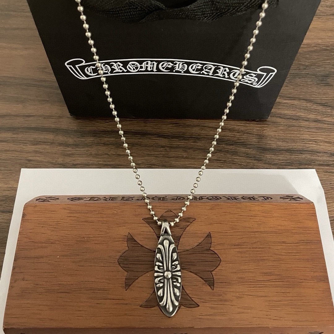 【Chrome Hearts】ネックレス、新しいネックレス万能シンプルファッションオーナメント-BRAND OFF