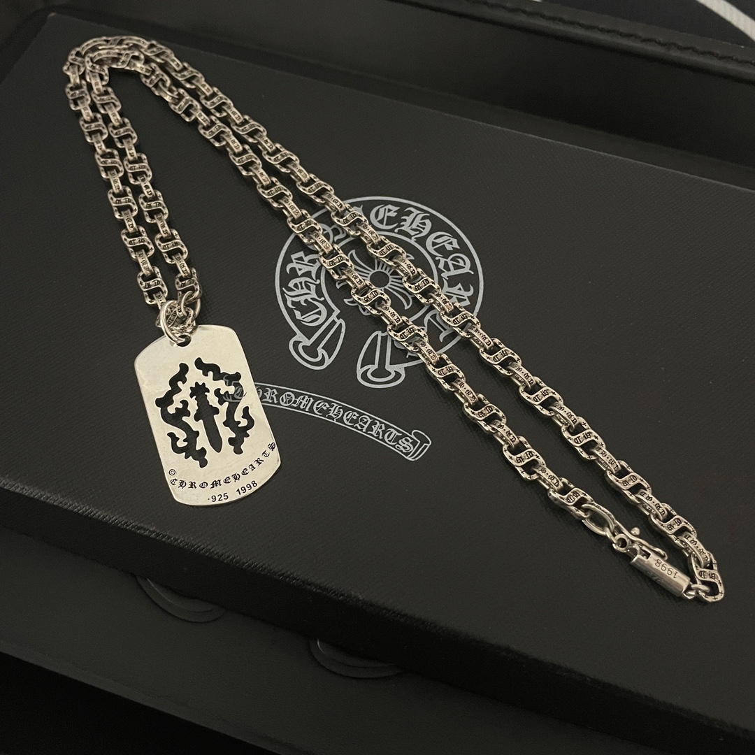 【Chrome Hearts】ネックレス、新しいネックレス万能シンプルファッションオーナメント-BRAND OFF