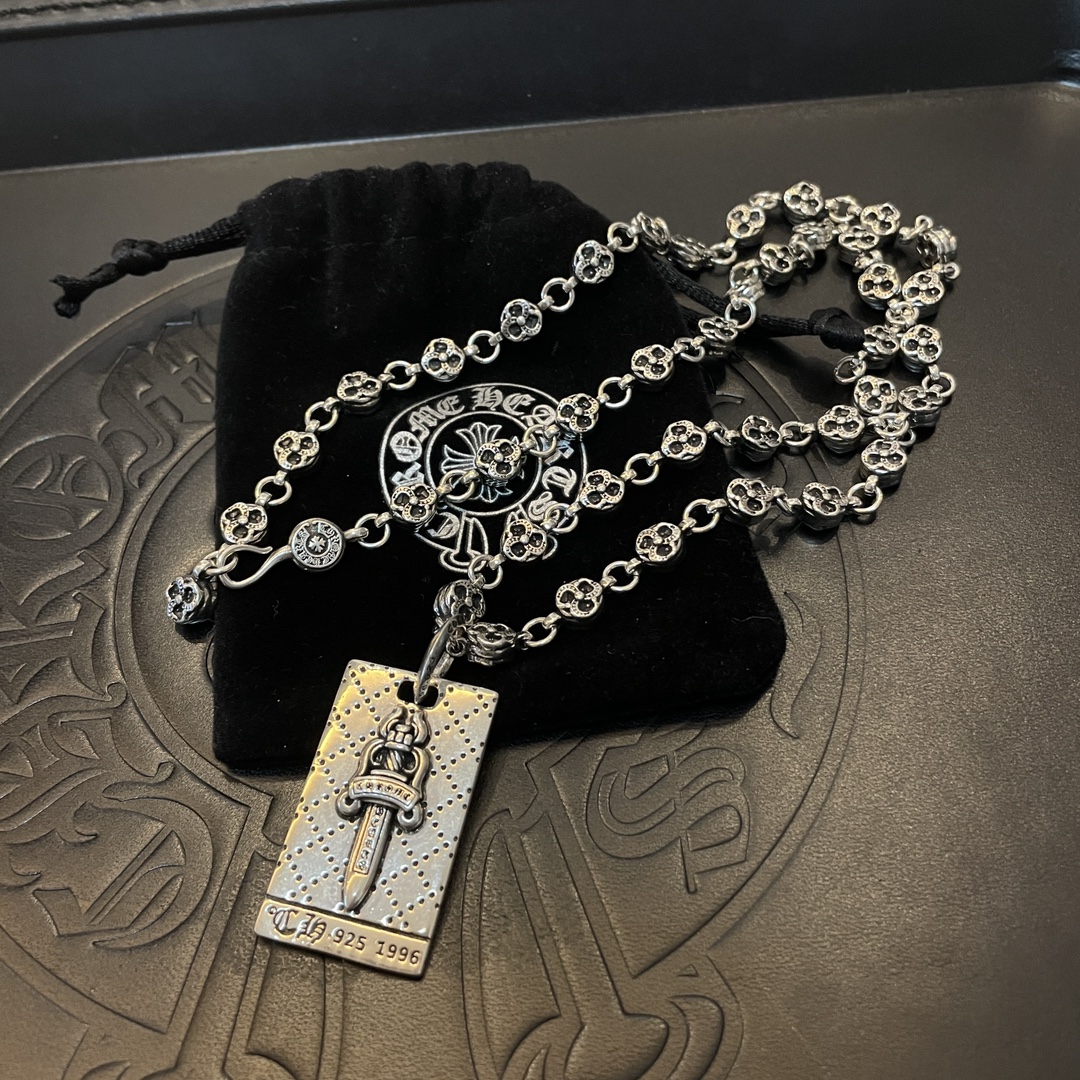 【CHROME HEARTS】ネックレス、新しいネックレス万能シンプルファッションオーナメント-BRAND OFF