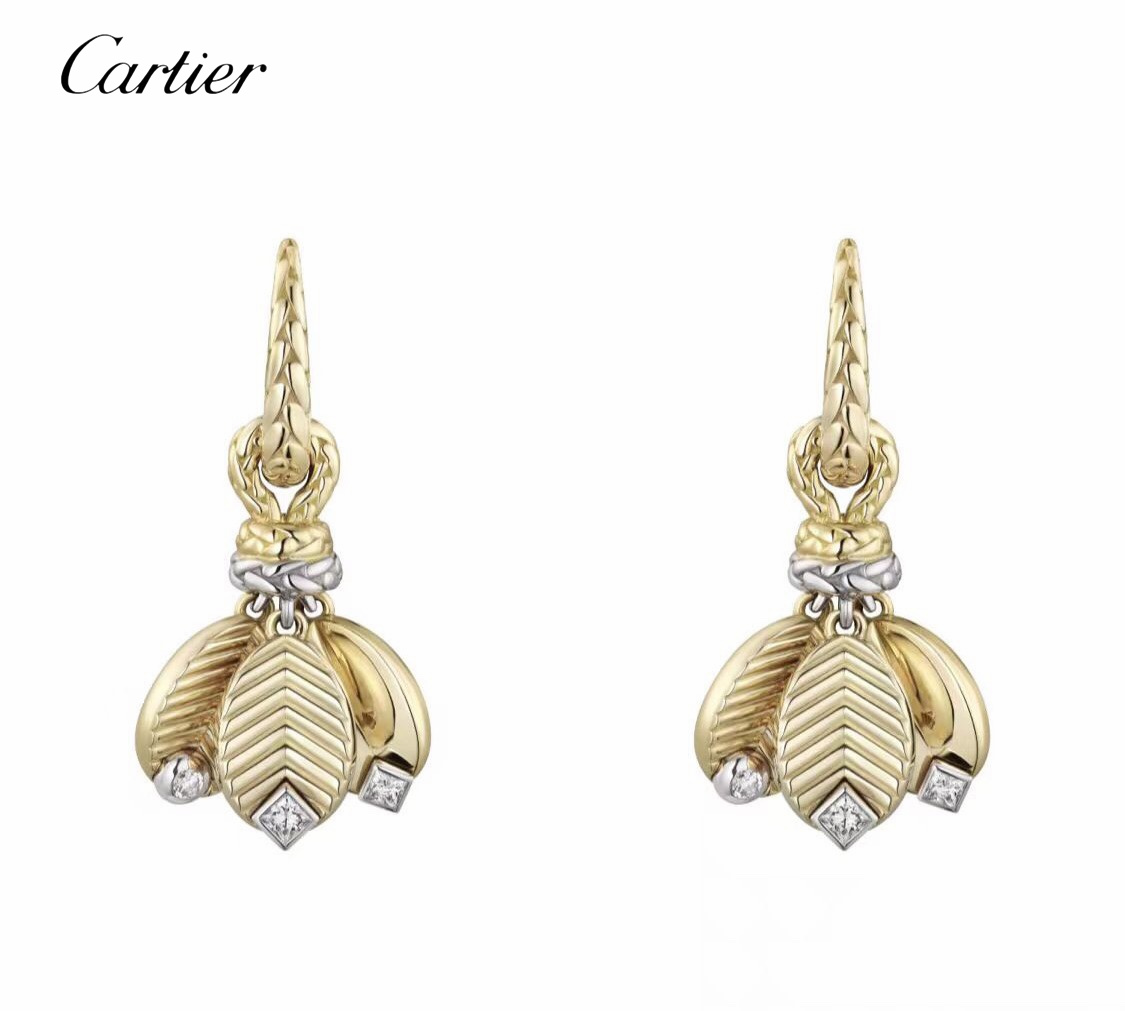 【CARTIER】 カルティエ   ファッションスタイルのイヤリング-BRAND OFF