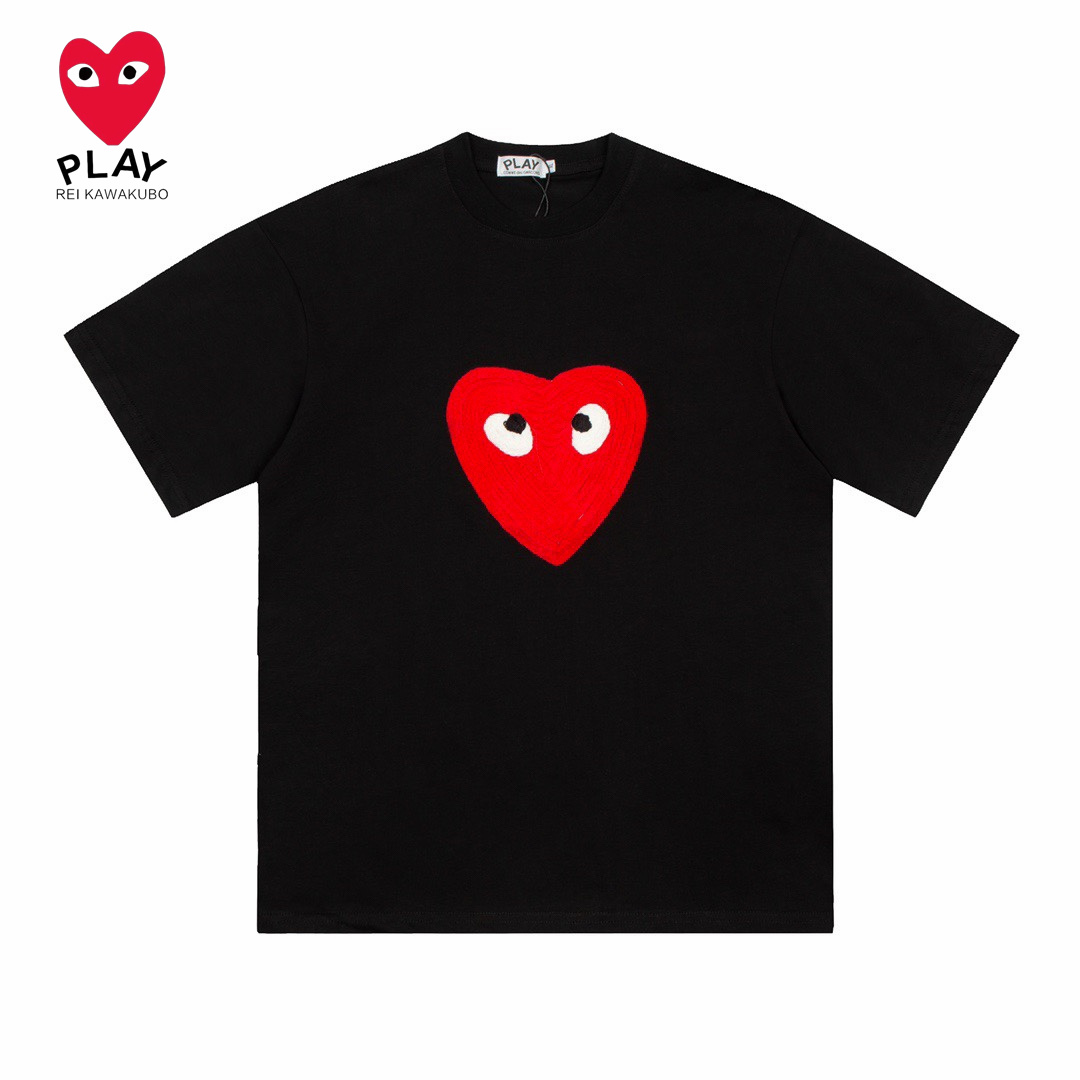 CDGP 【COMME DES GARCONS PLAY 公式旗艦店】 コム デ ギャルソン プレイ   Tシャツご好評に付き再入荷！-BRAND OFF