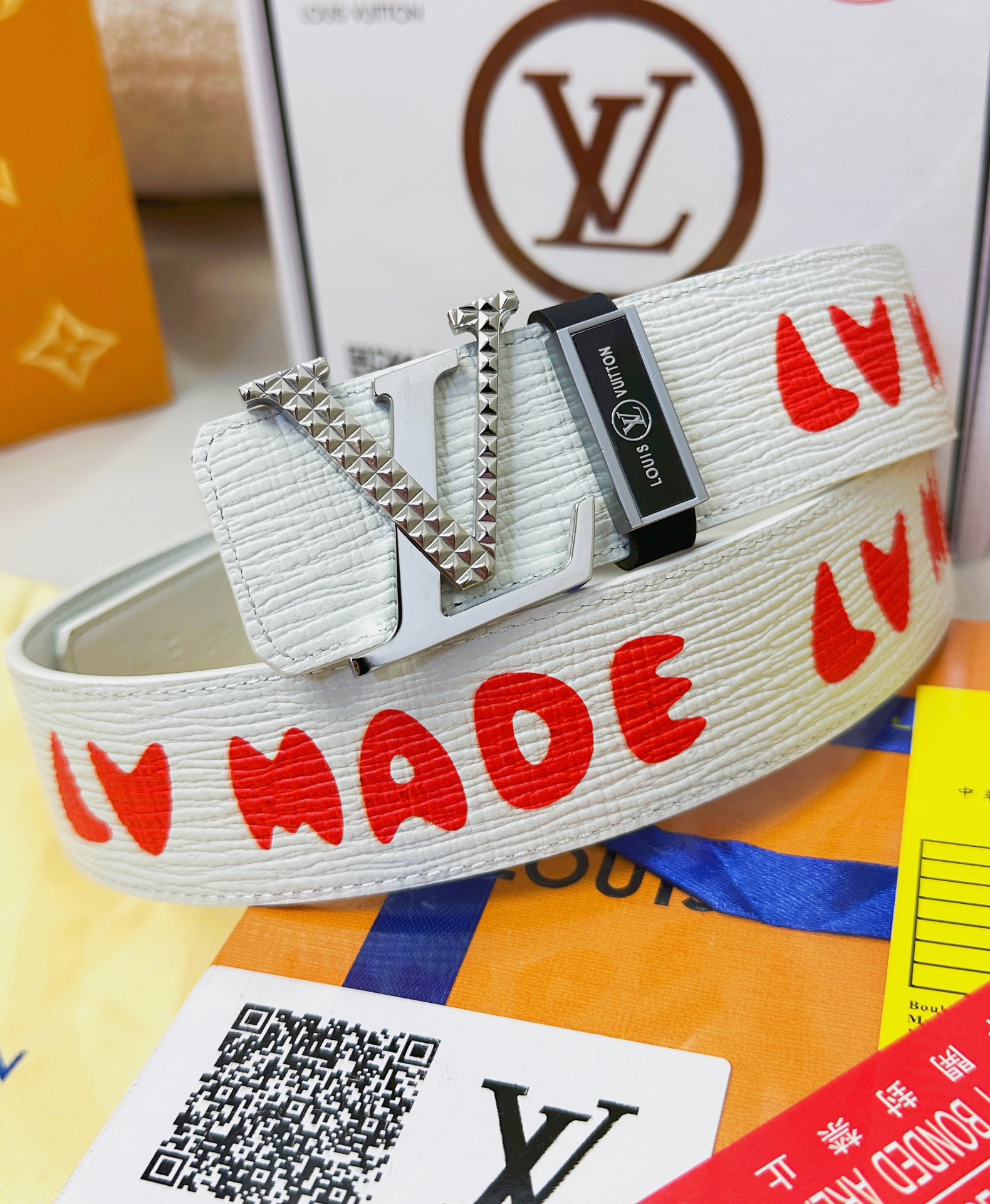【LOUIS VUITTON】(ルイヴィトン) 3.8cmベルト メンズ-BRAND OFF