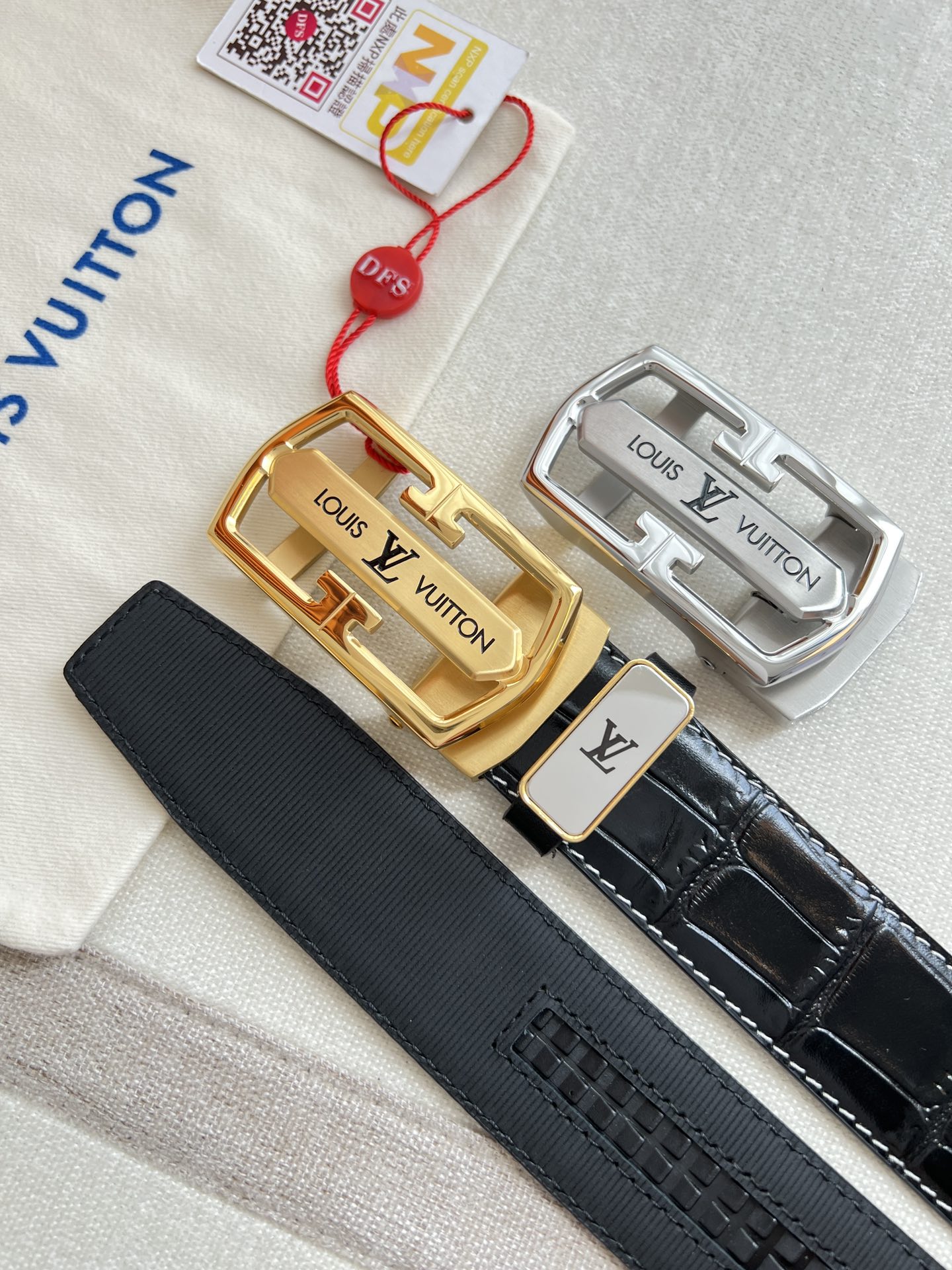【LOUIS VUITTON】(ルイヴィトン) 3.5cmベルト メンズ-BRAND OFF