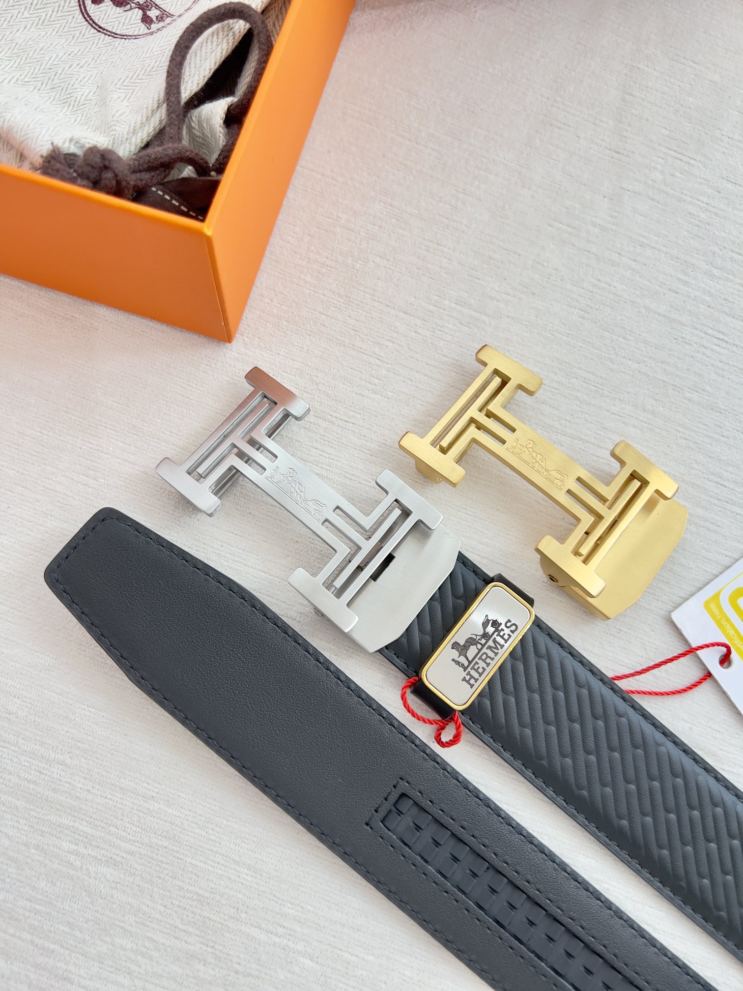 【Hermès】(エルメス) 3.5cmベルト メンズ-BRAND OFF
