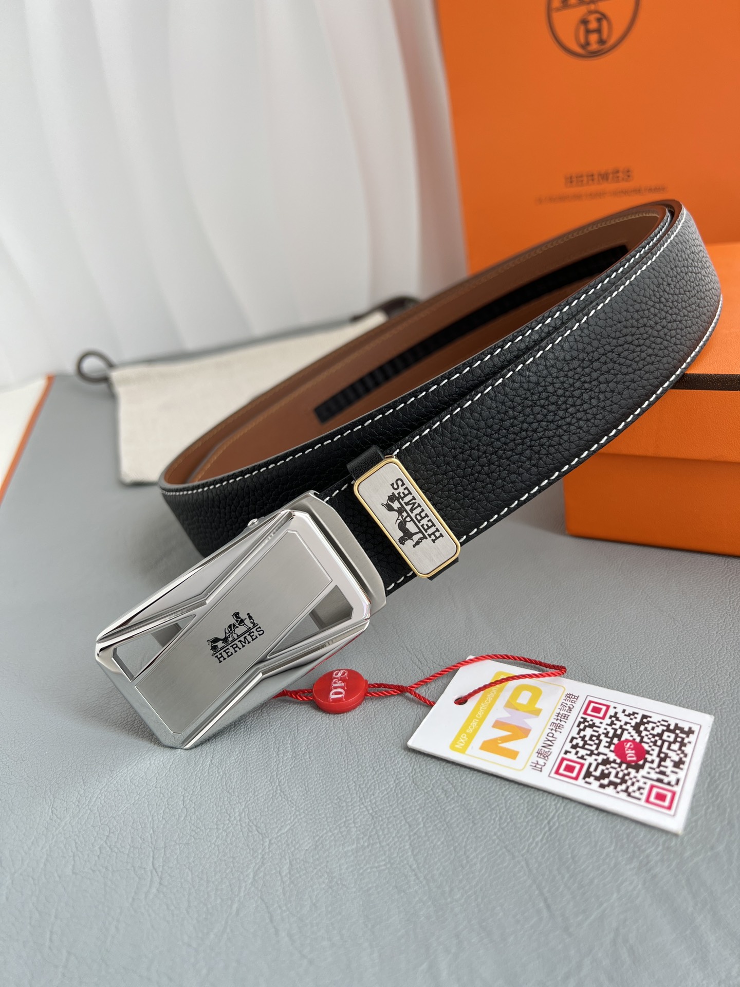【Hermès】(エルメス) 3.5cmベルト メンズ 24706-BRAND OFF