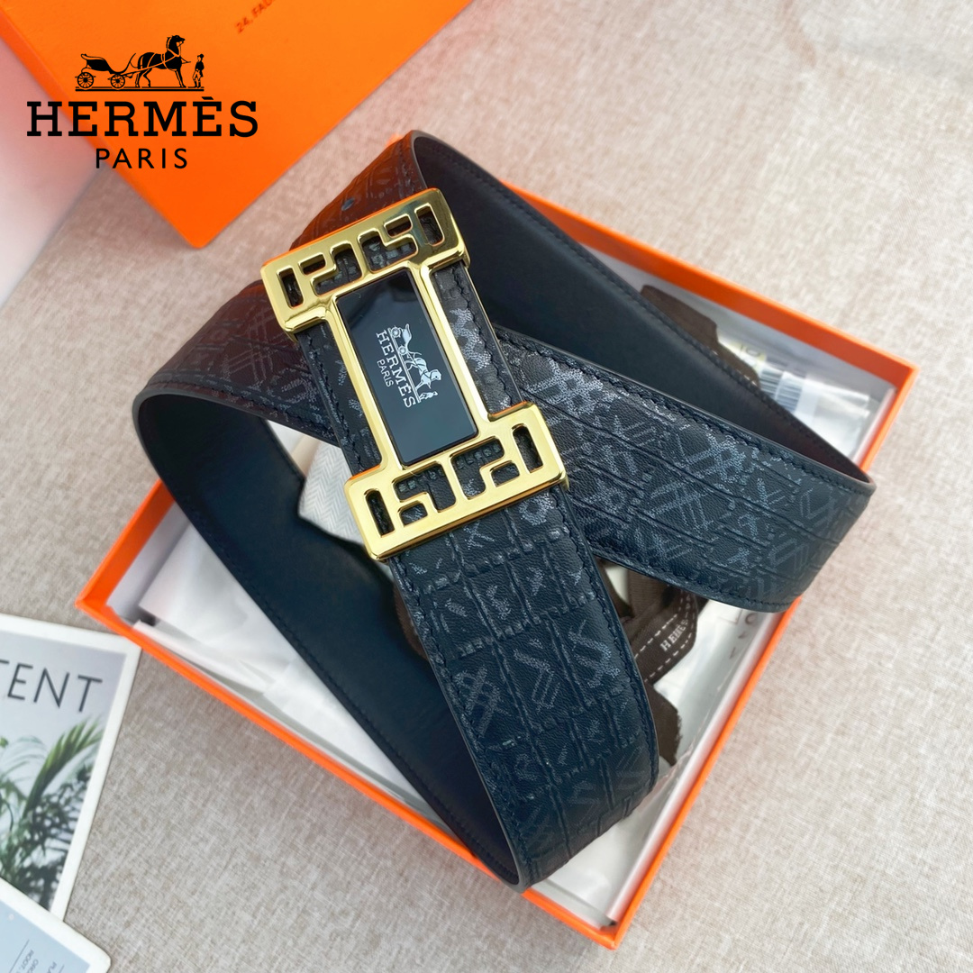 【Hermès】(エルメス) 3.8cmベルト メンズ-BRAND OFF
