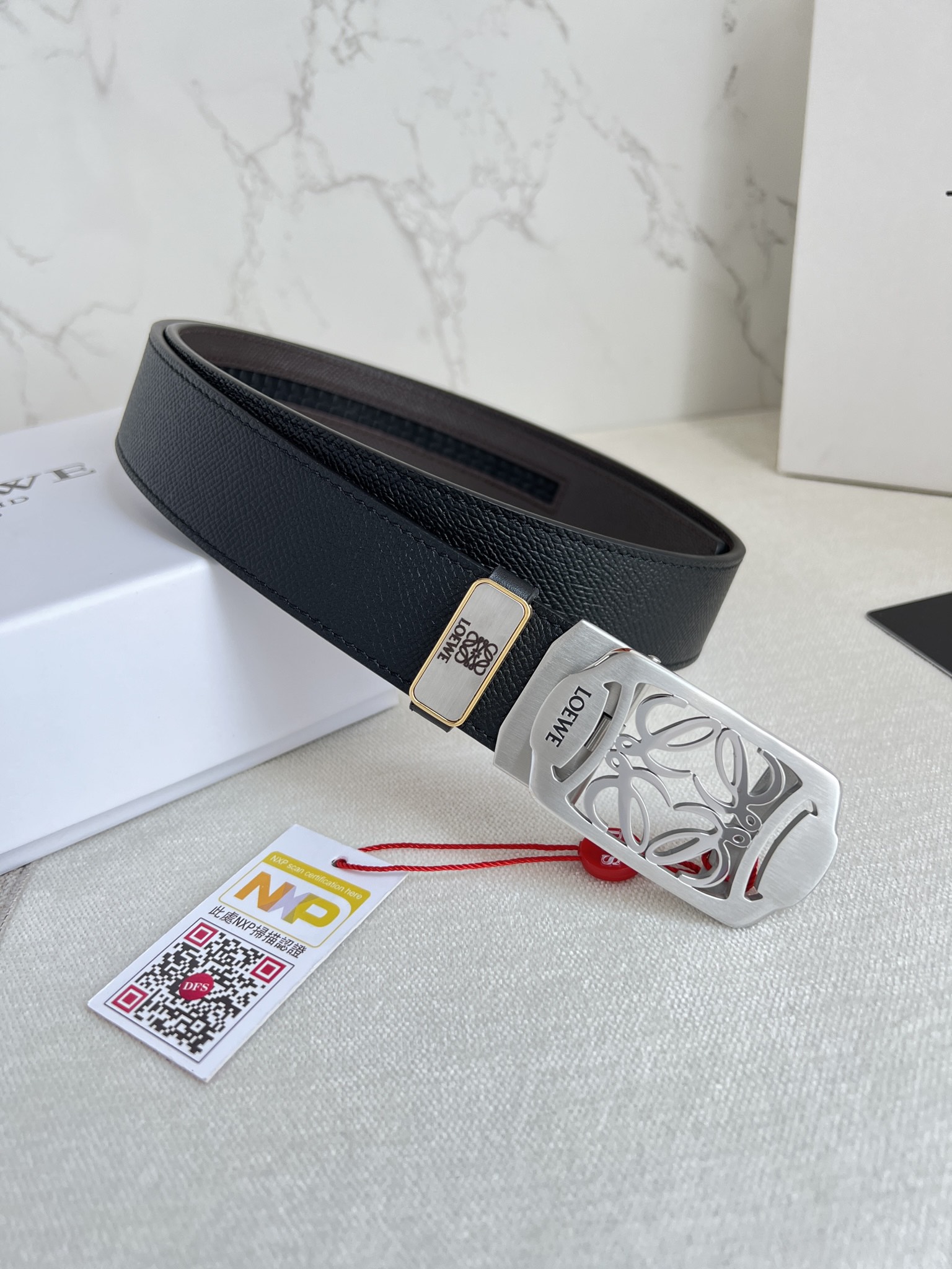 【2026】【LOEWE】(ロエベ) 3.5cmベルト メンズ-BRAND OFF