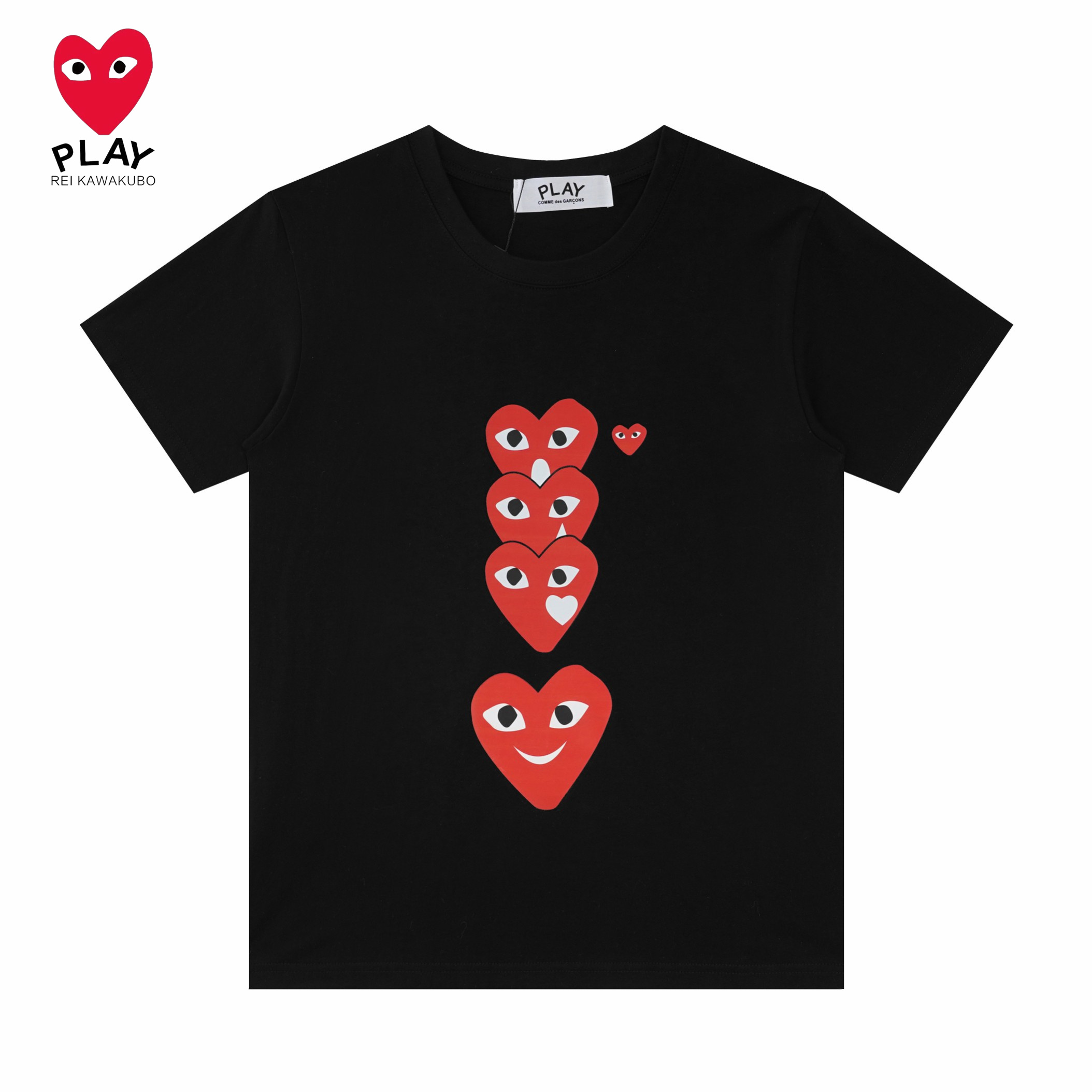 【COMME DES GARCONS PLAY 公式旗艦店】 コム デ ギャルソン プレイ   Tシャツご好評に付き再入荷 24628-BRAND OFF