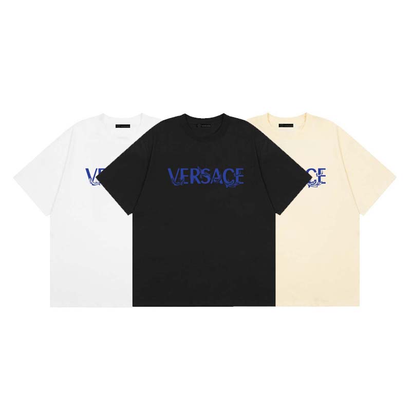 【VERSACE  公式旗艦店】ヴェルサーチ Tシャツご好評に付き再入荷 24628-BRAND OFF